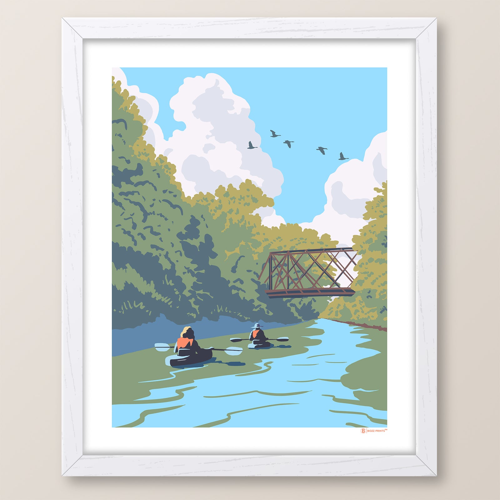 West Nishnabotna River Print