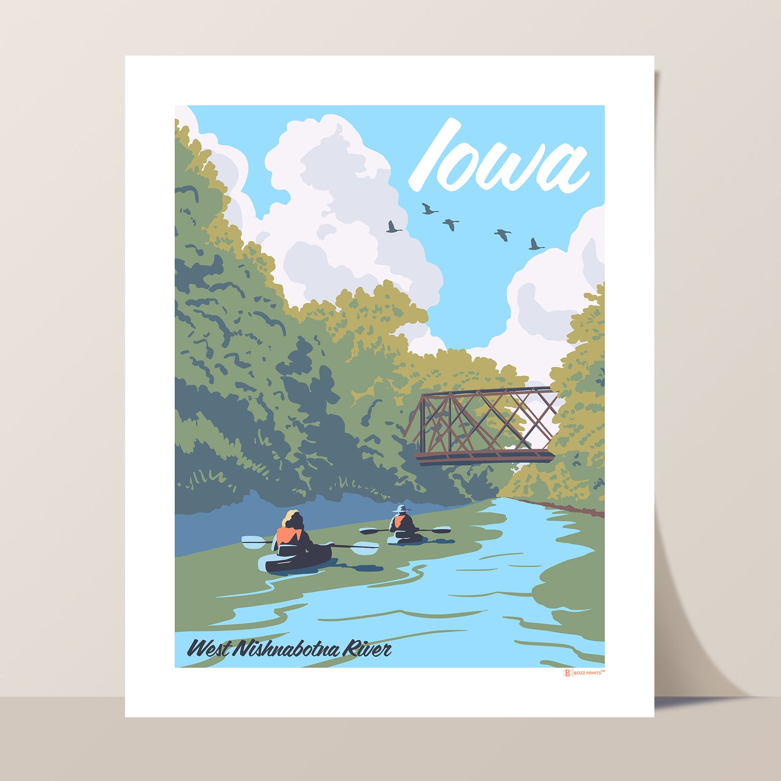 West Nishnabotna River Print
