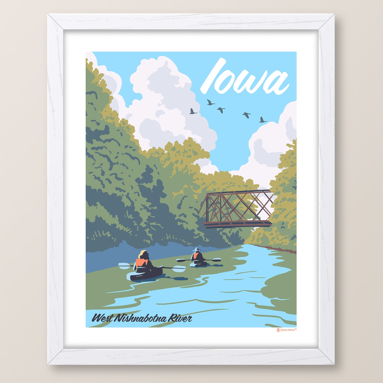 West Nishnabotna River Print