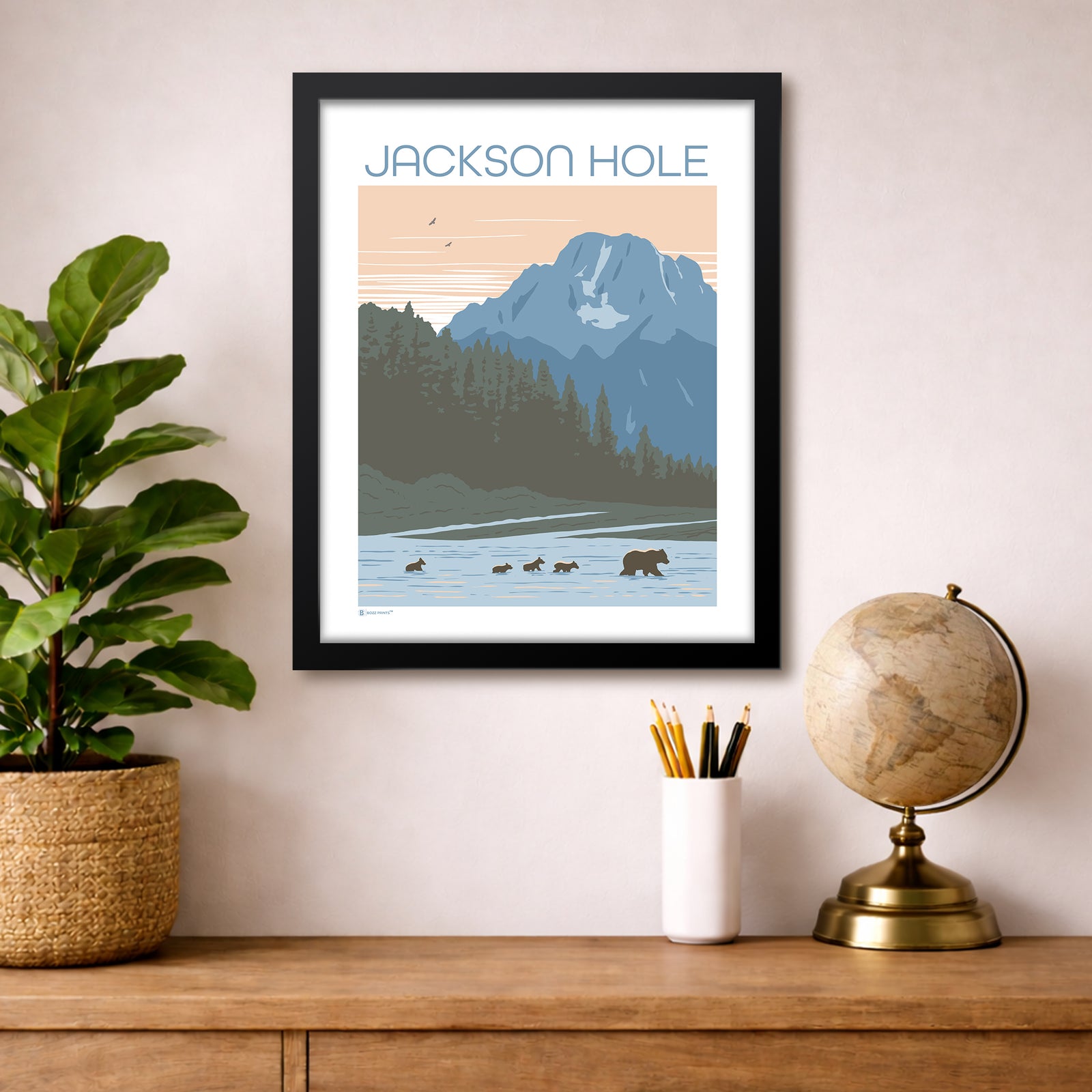 Jackson Hole Bears Print