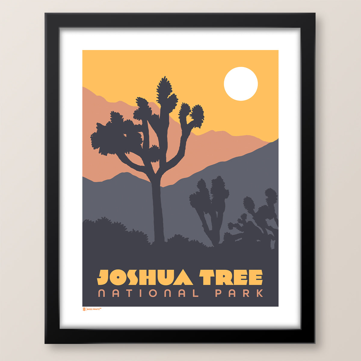 Joshua Tree National Park Desert Sunset Print