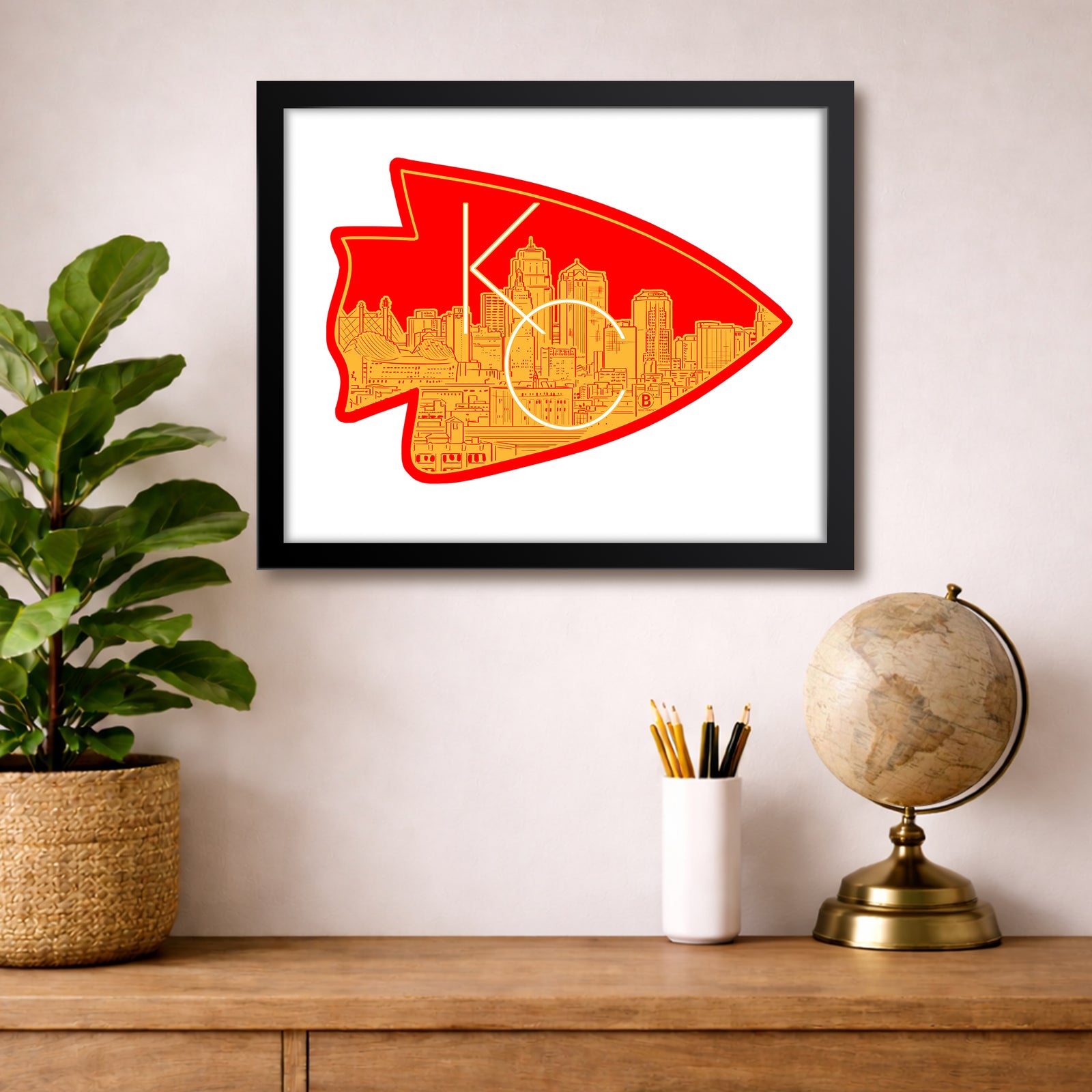 Kansas City Arrowhead Print