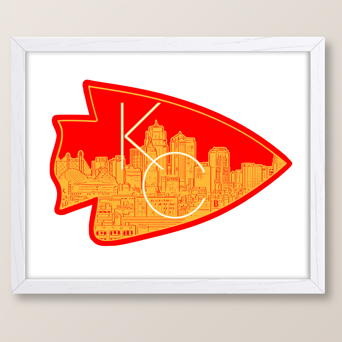 Kansas City Arrowhead Print