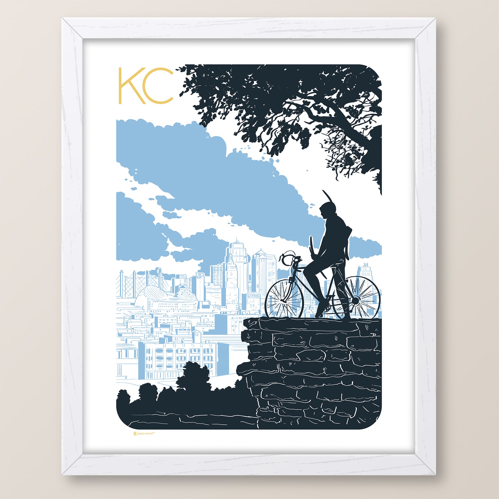 Kansas City Bike Scout Print