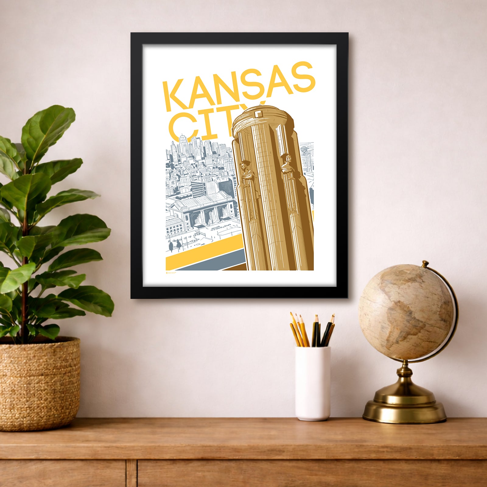 Kansas City Liberty Print