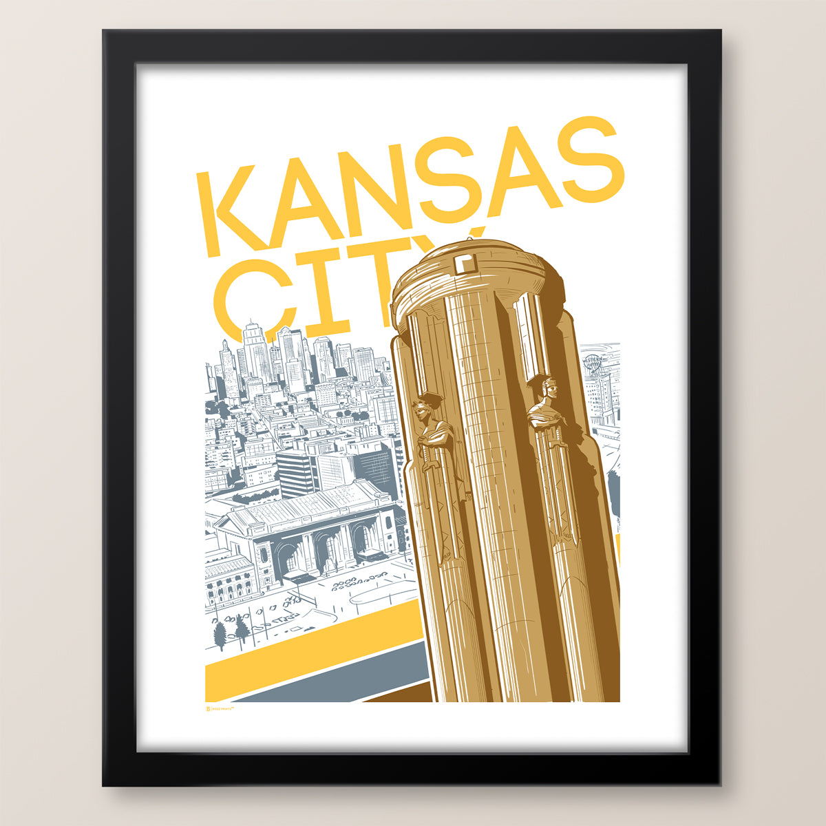Kansas City Liberty Print