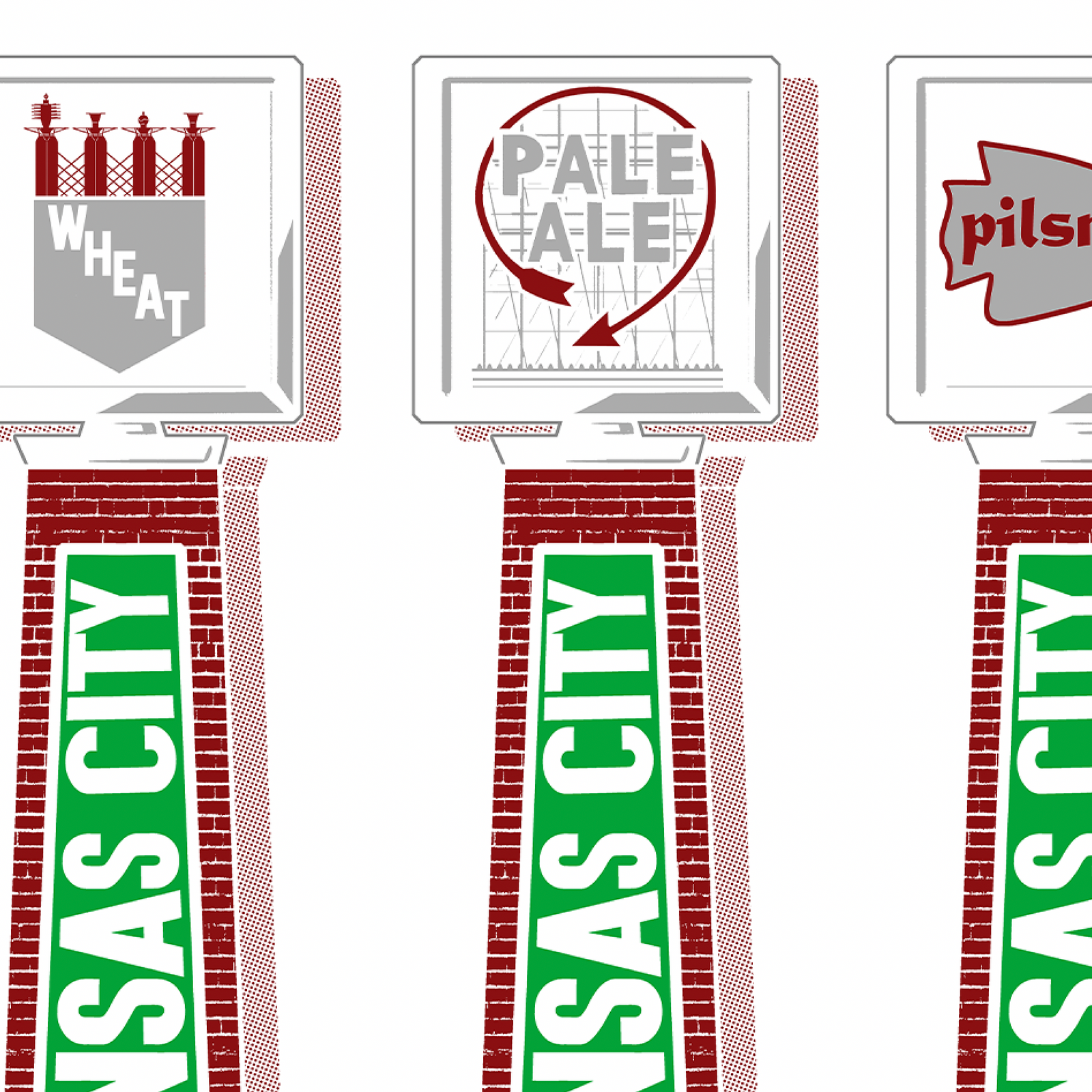 Kansas City Beer Taps Print