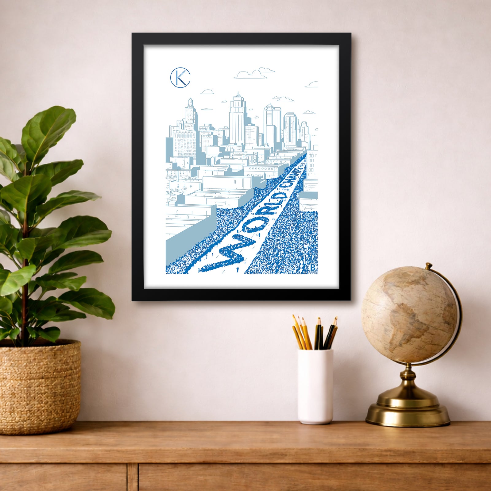 Kansas City World Champions Print