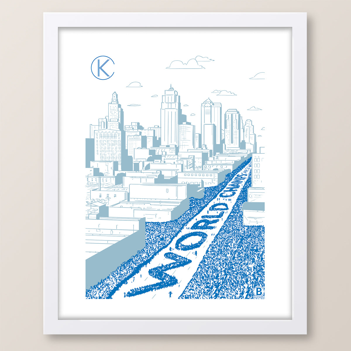 Kansas City World Champions Print