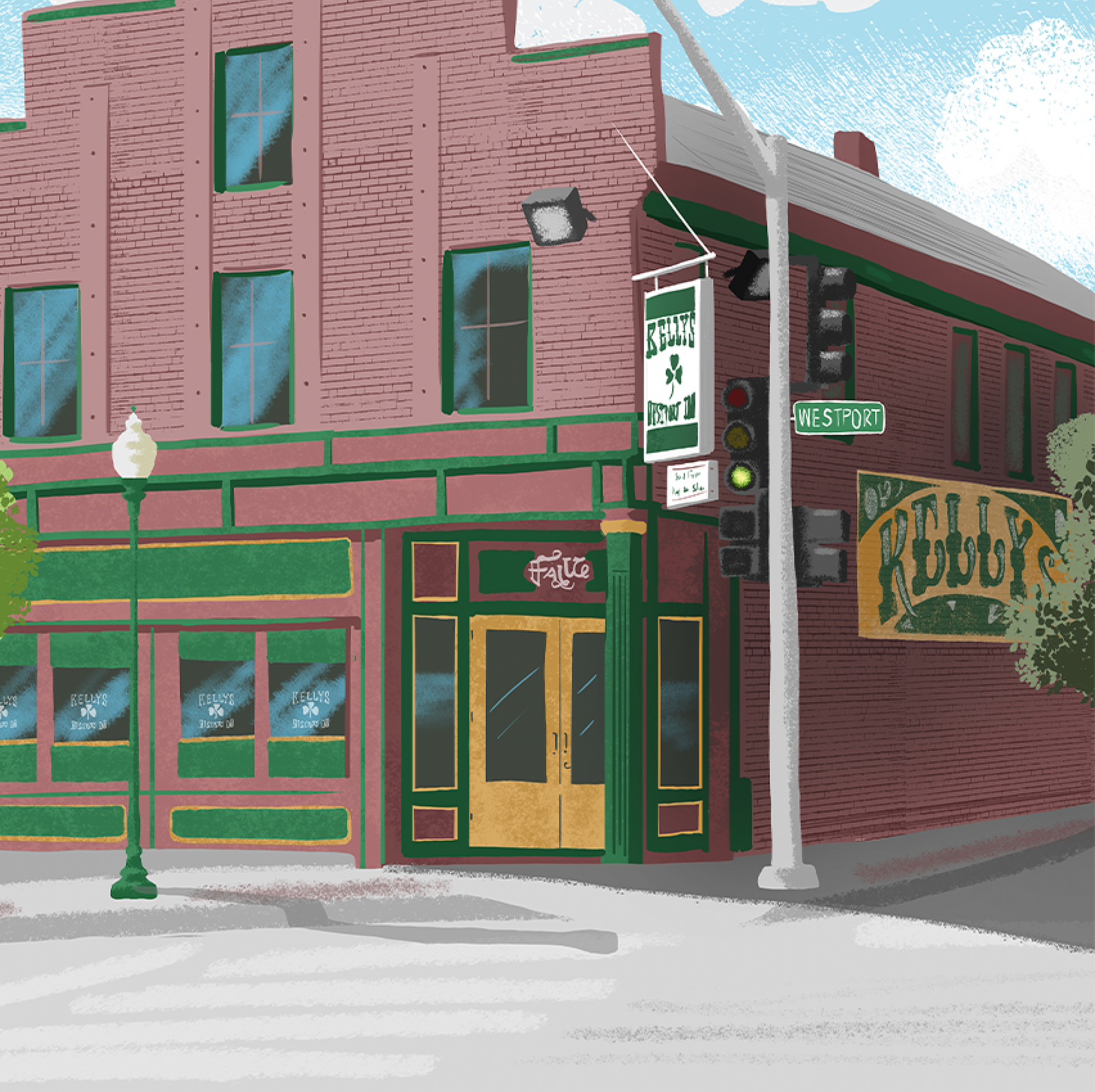 Kelly's Westport Inn Print