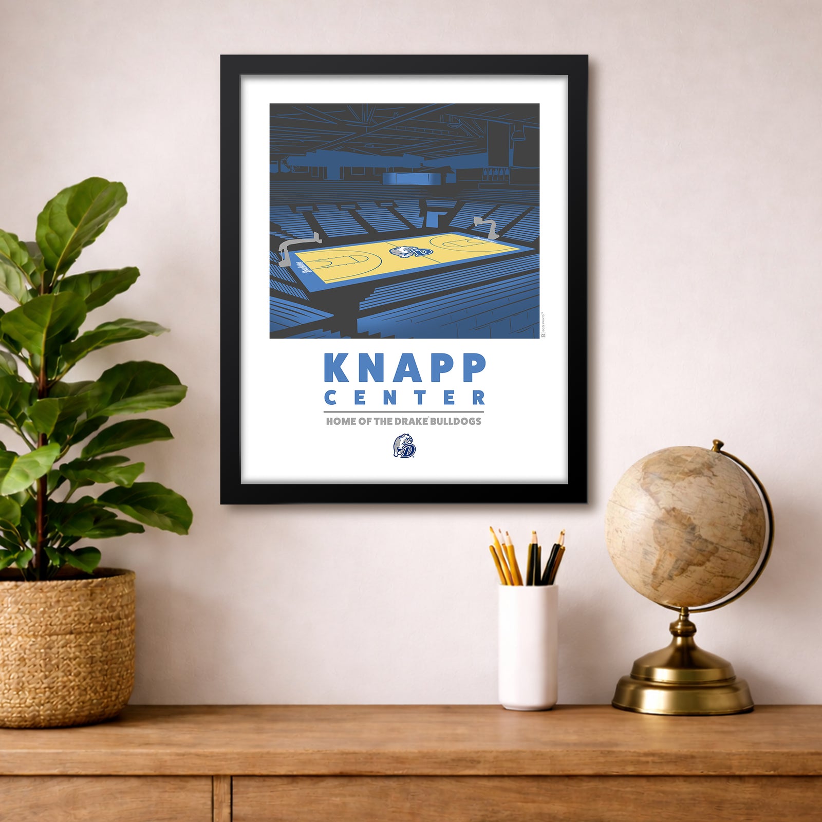 Drake University Knapp Center Print