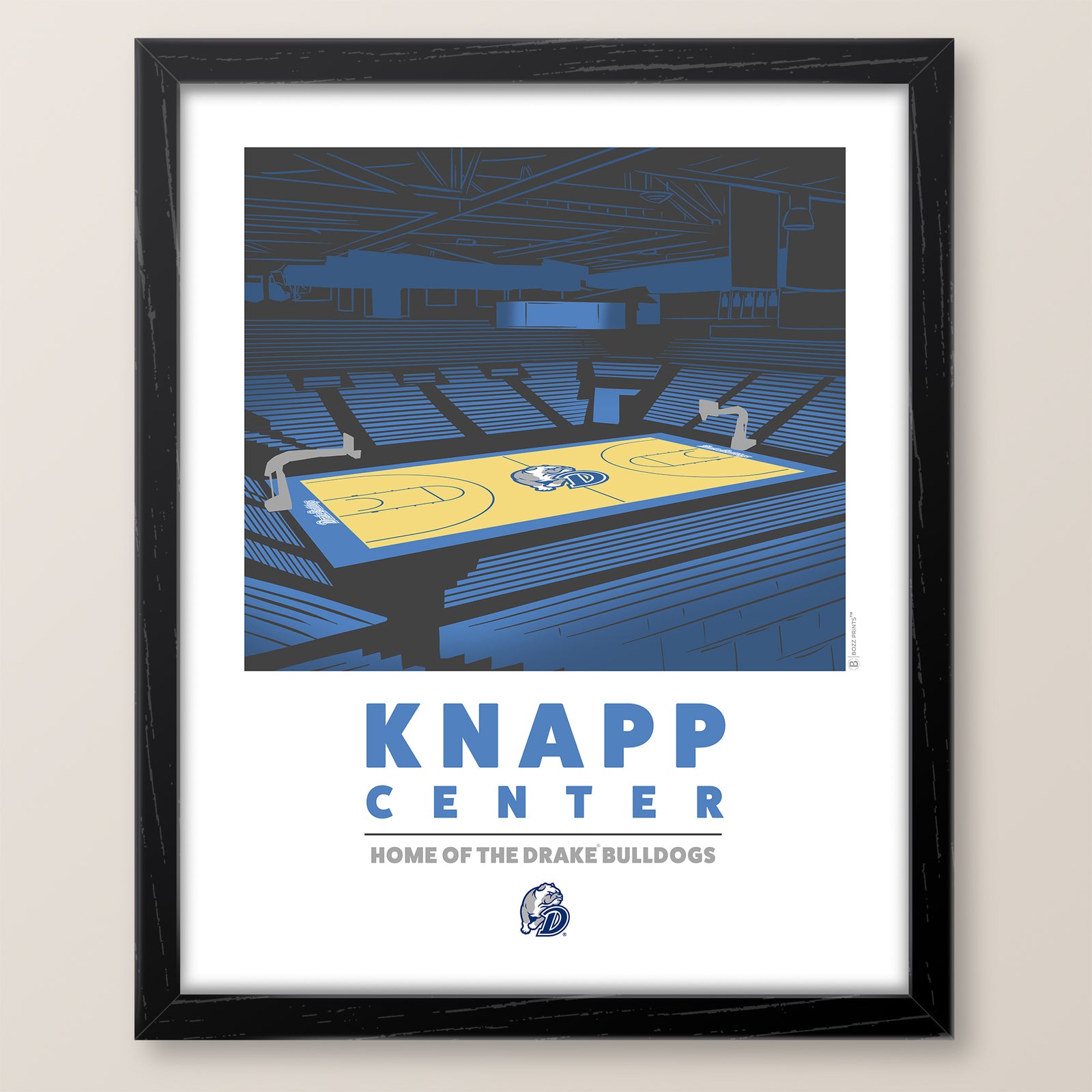Drake University Knapp Center Print