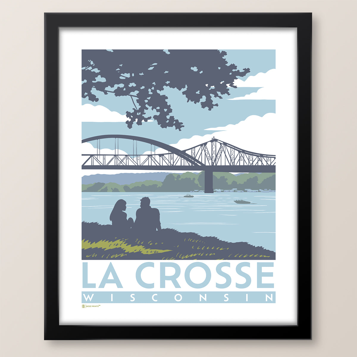 La Crosse Riverside Park Print