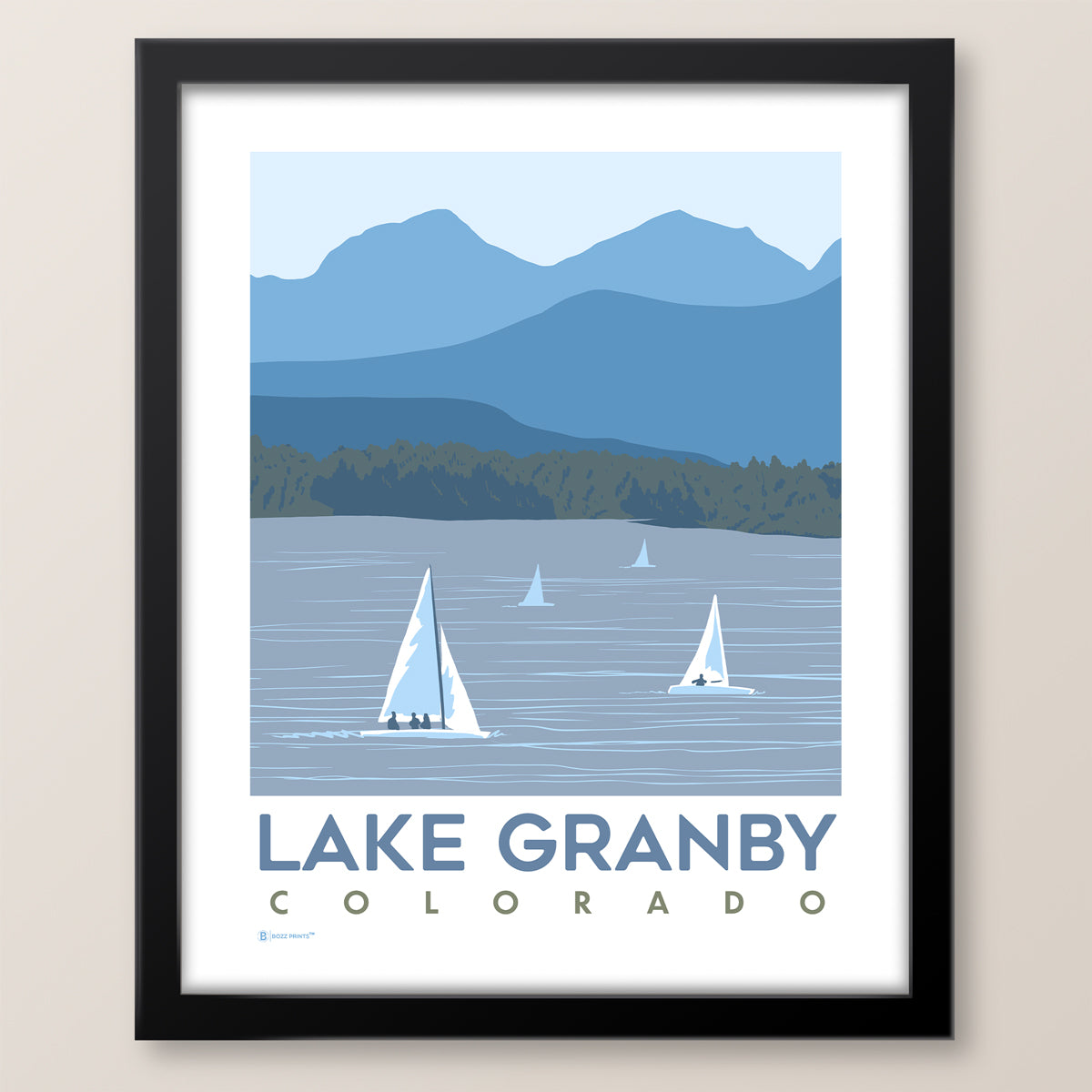 Lake Granby Print