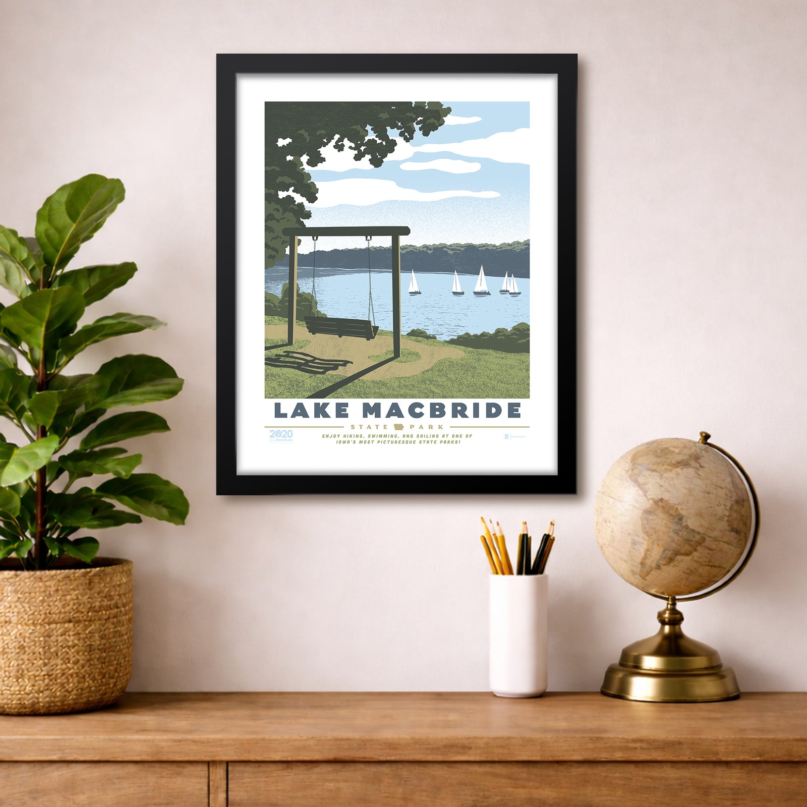 Lake MacBride State Park Print
