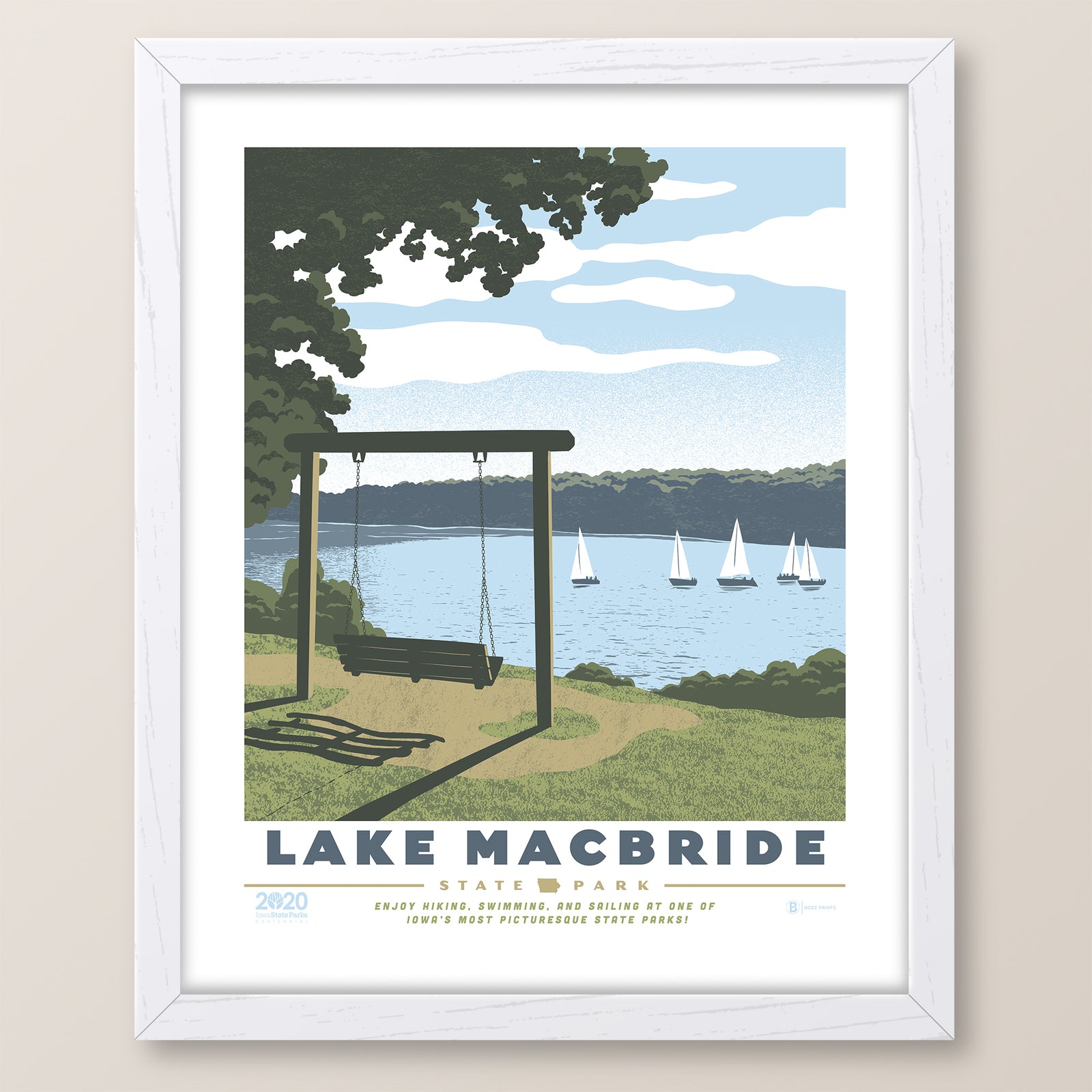 Lake MacBride State Park Print