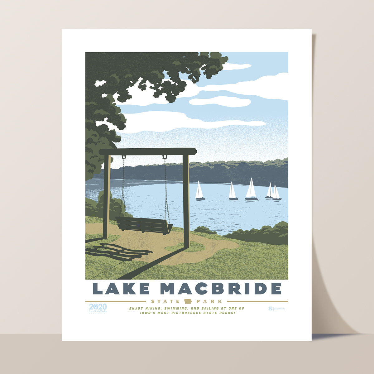 Lake MacBride State Park Print