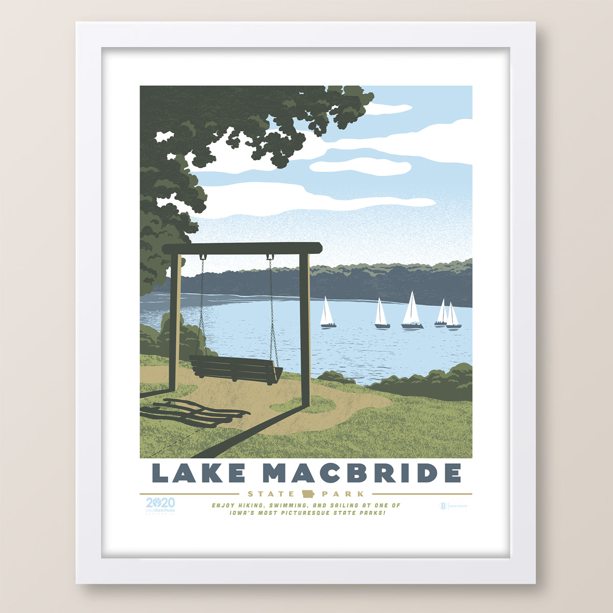Lake MacBride State Park Print