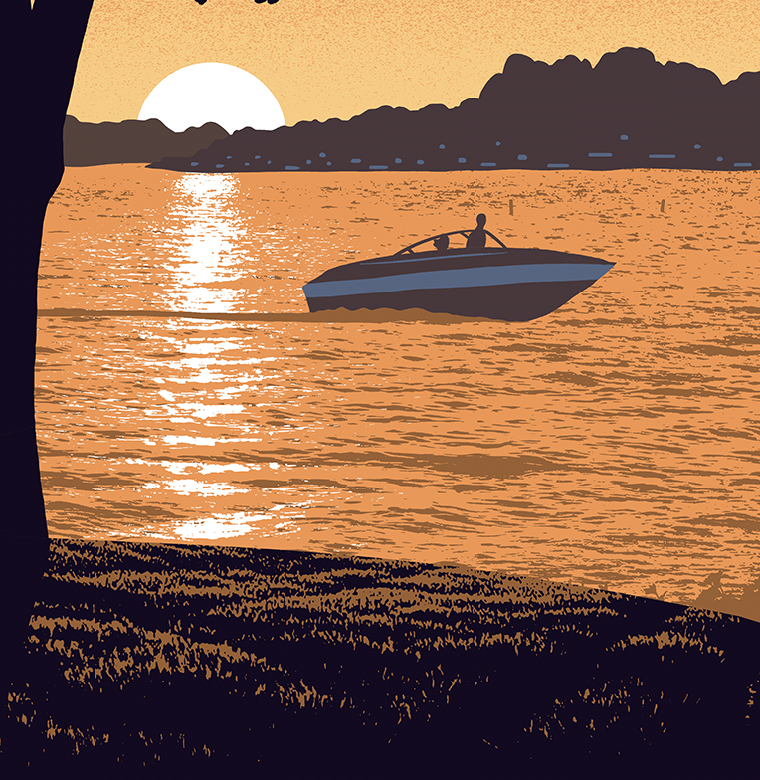 Lake Manawa State Park Print