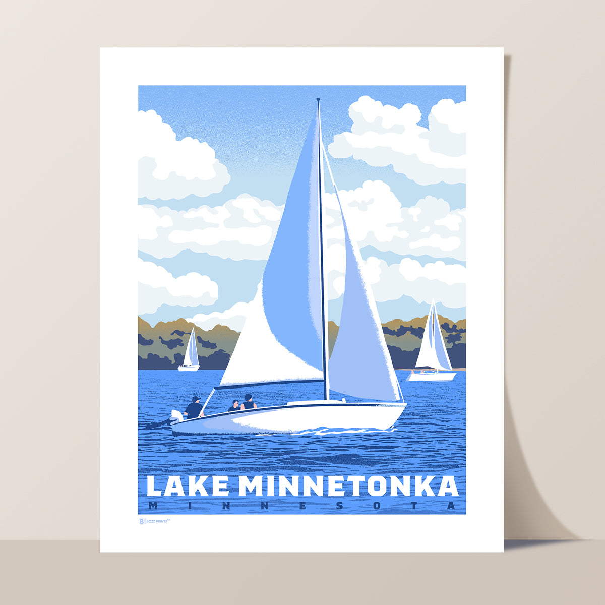 Lake Minnetonka Sailing Print