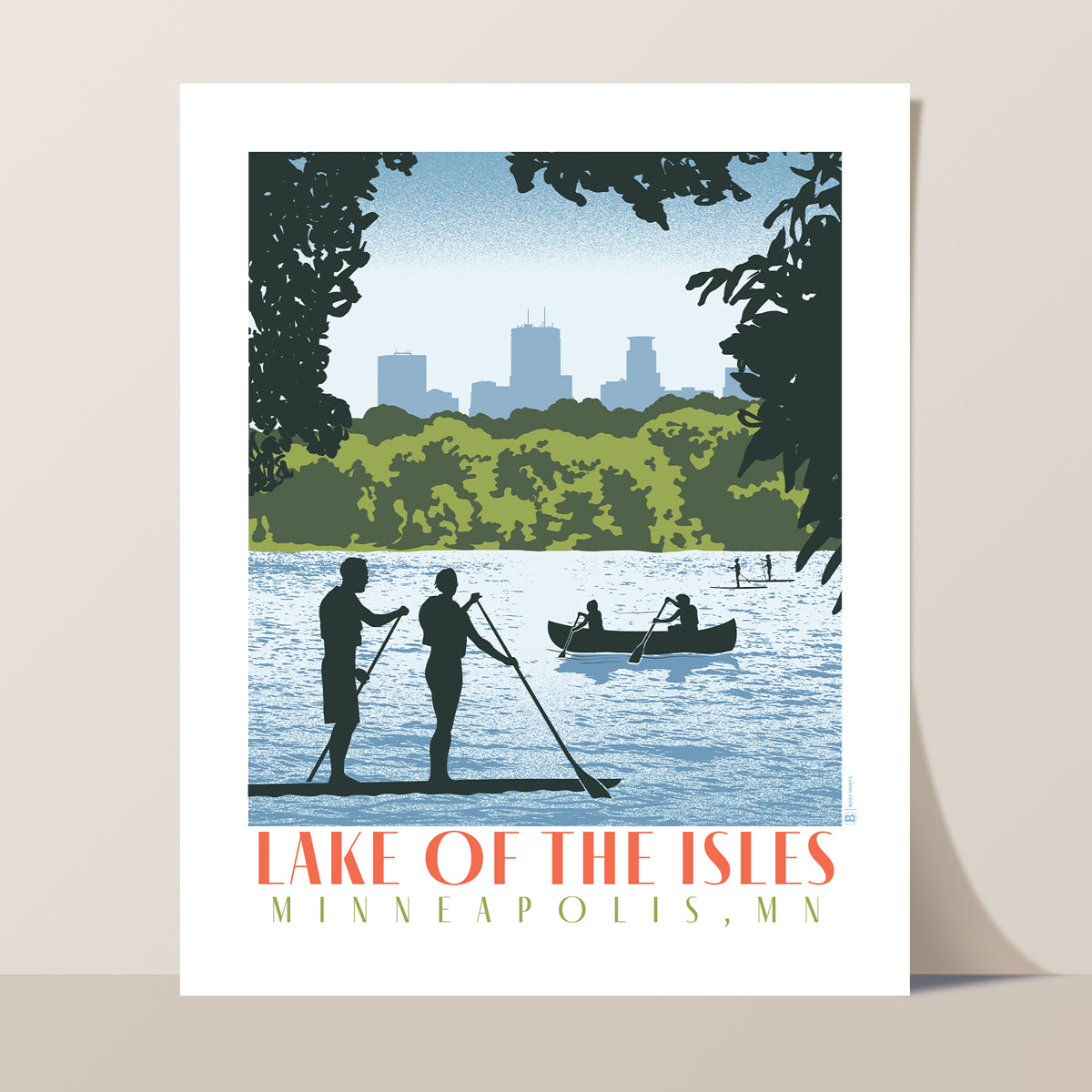Lake of the Isles Print