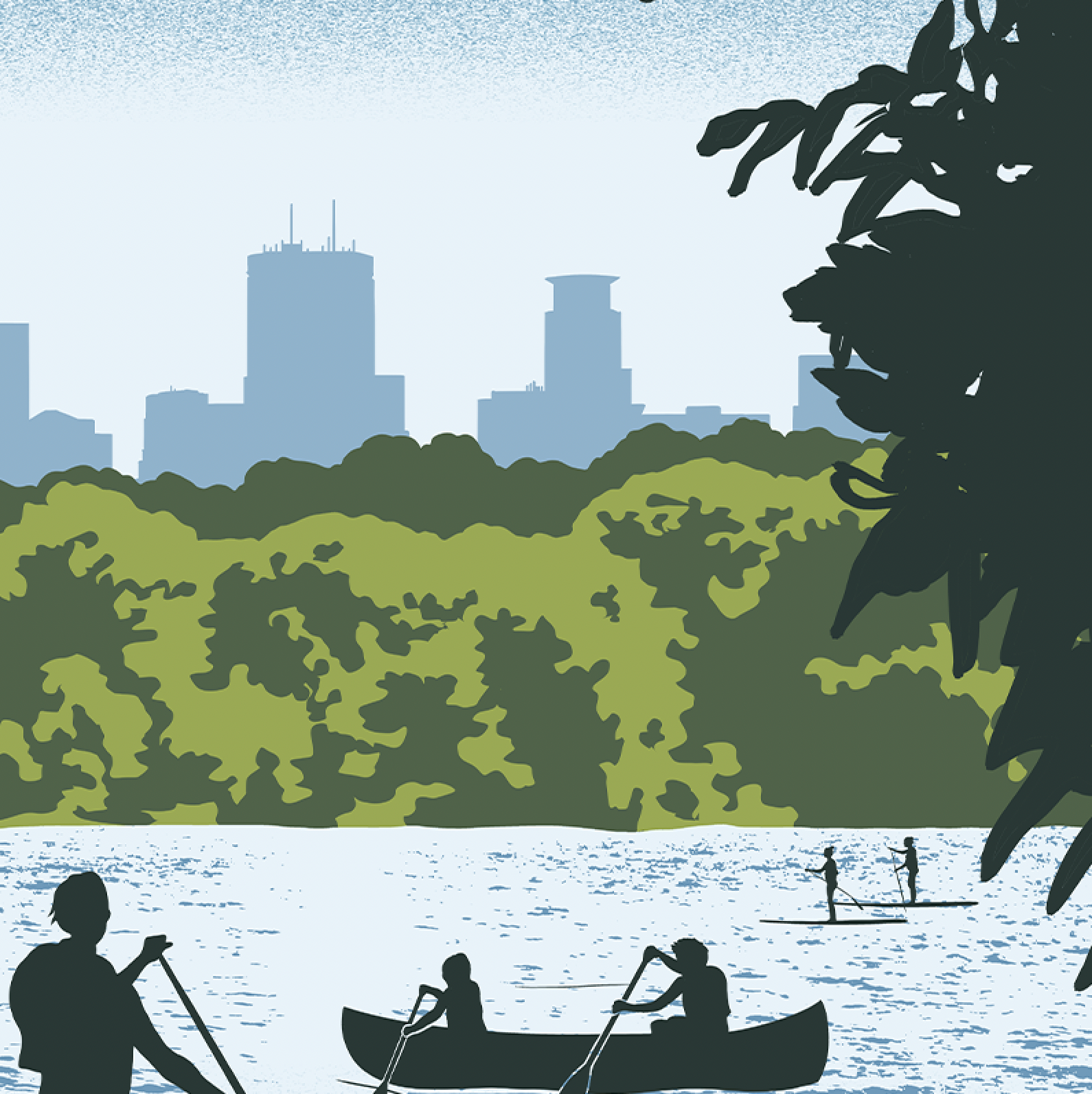 Lake of the Isles Print