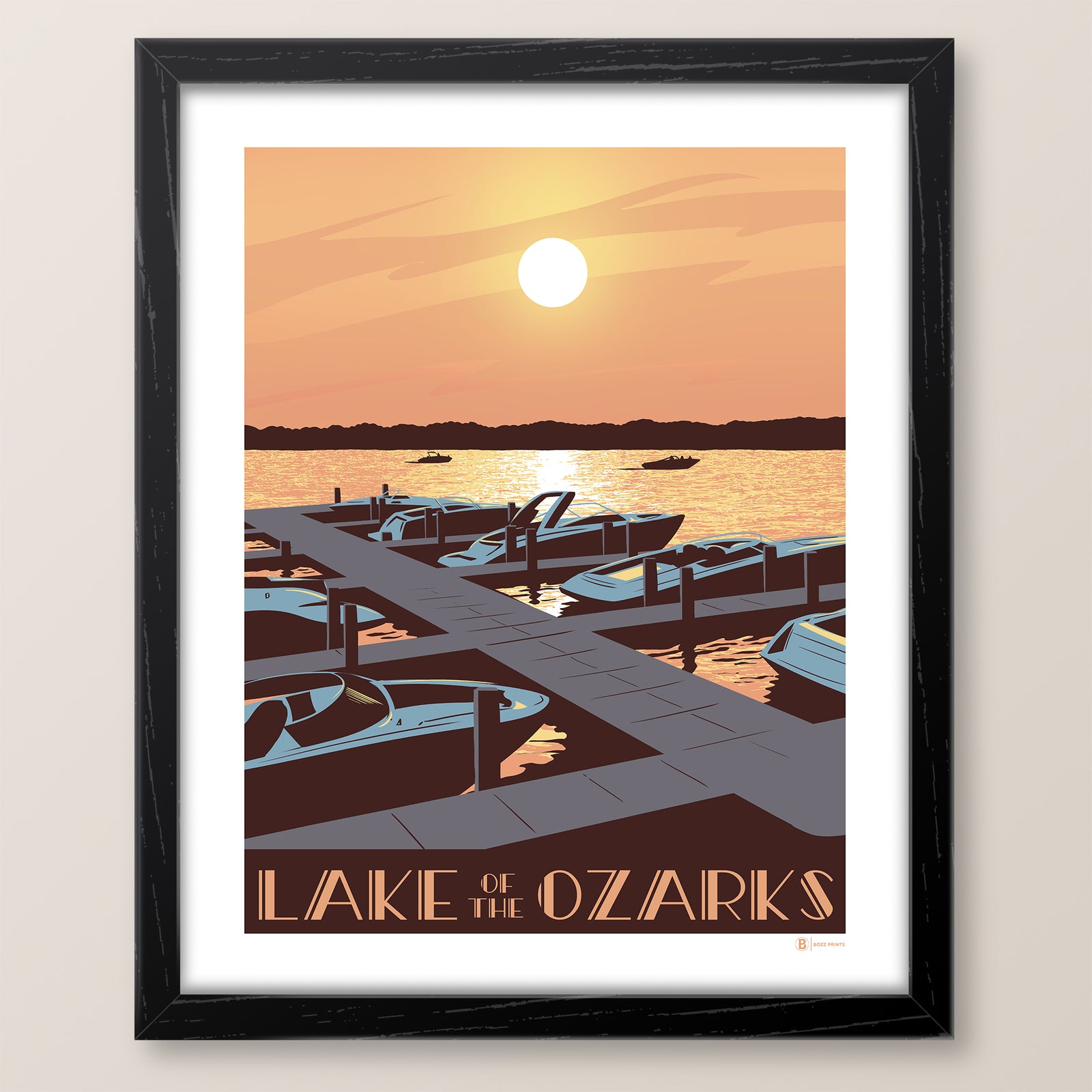 Lake of the Ozarks Sunset Print