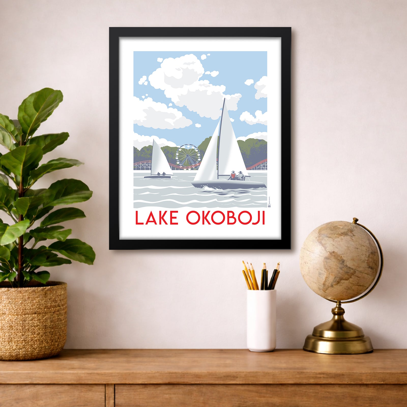 Lake Okoboji Print
