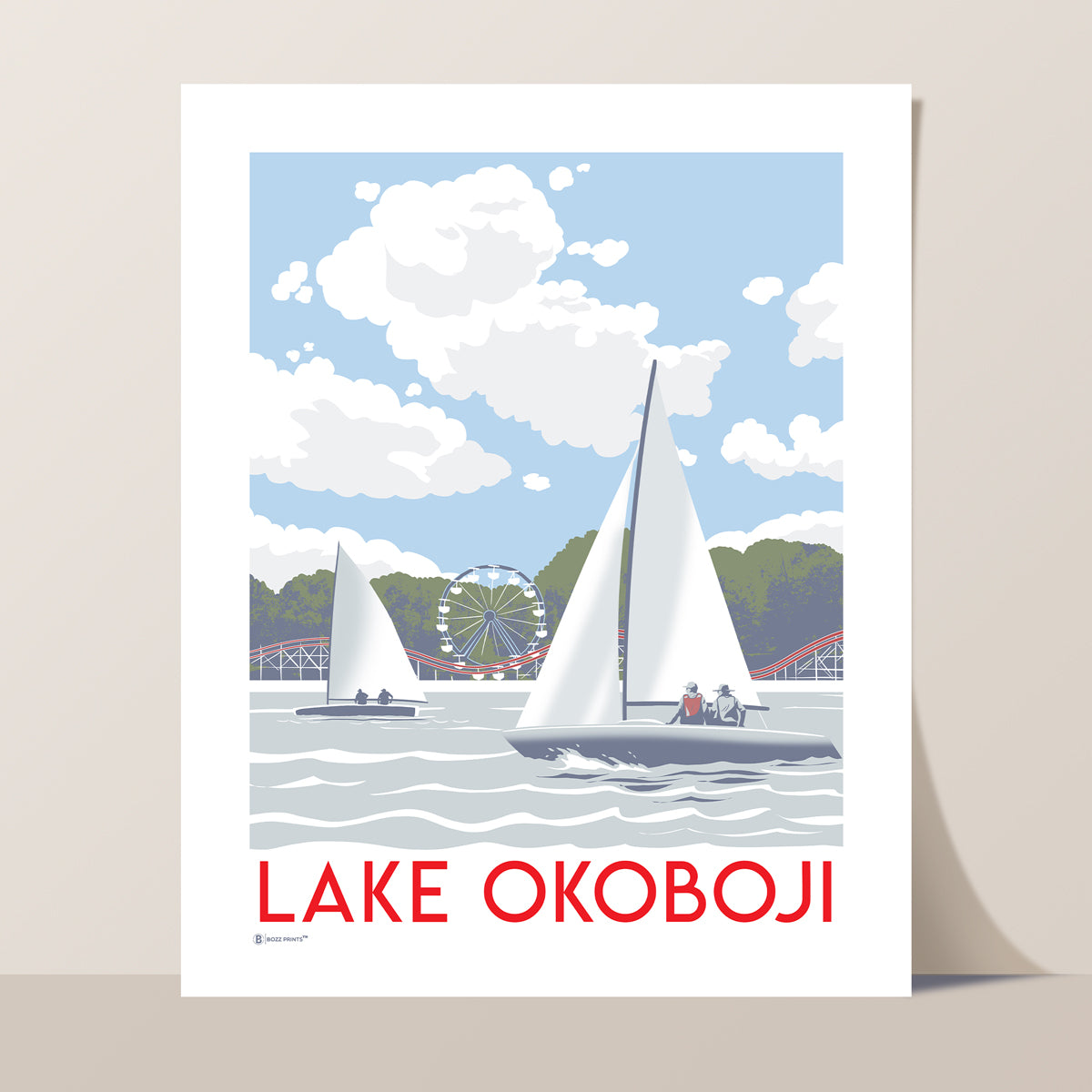 Lake Okoboji Print