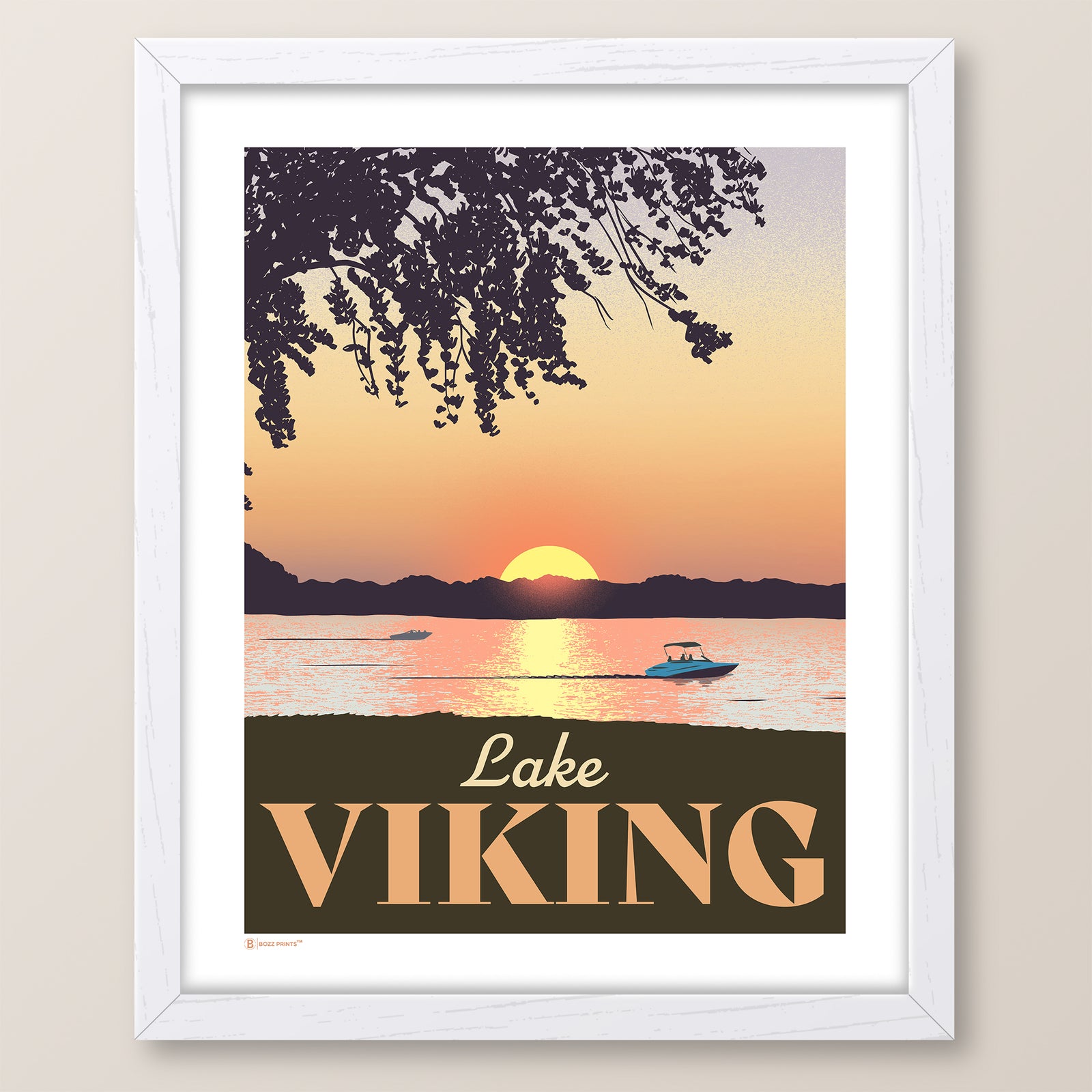 Lake Viking Print
