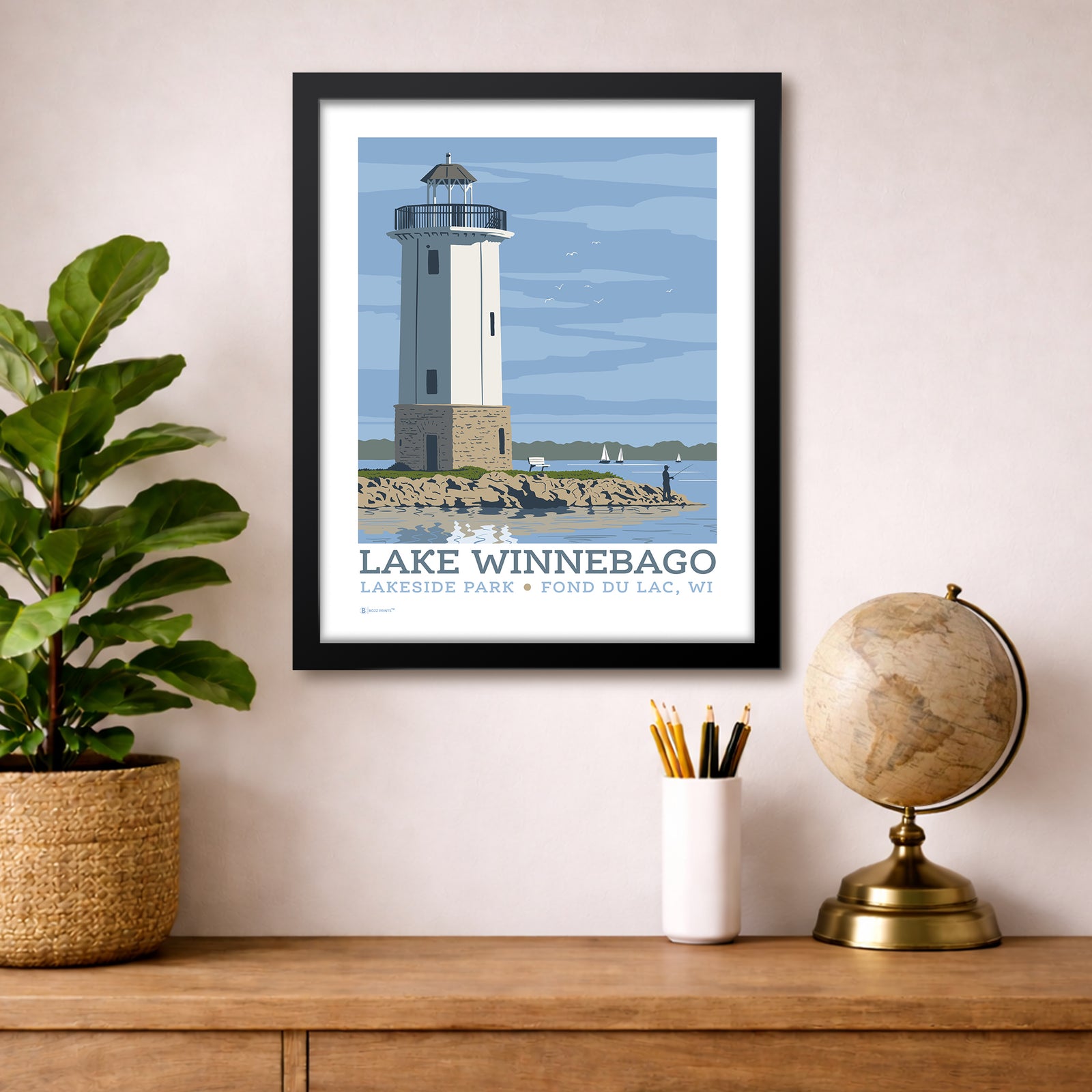 Lake Winnebago Lakeside Park Print