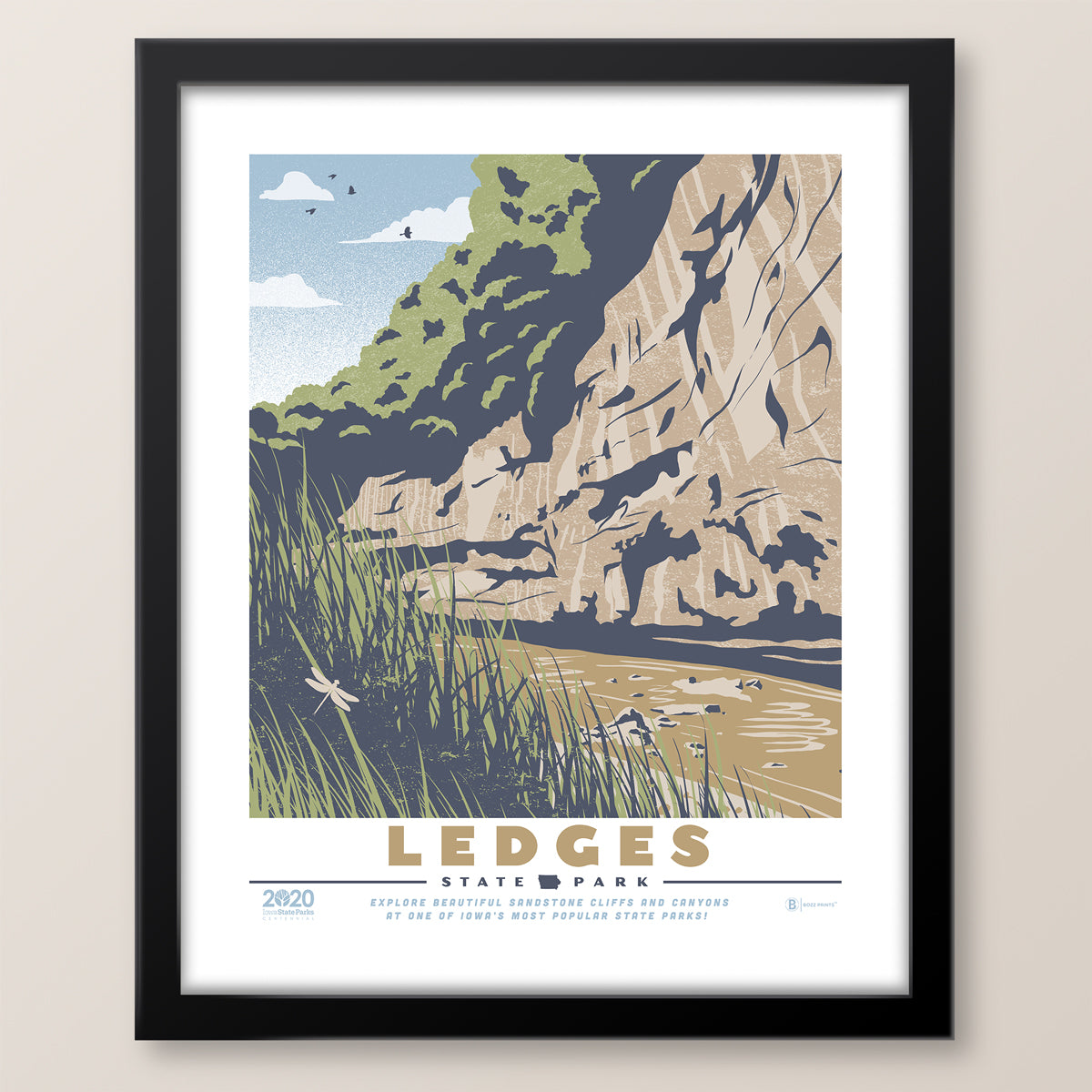 Ledges State Park Print