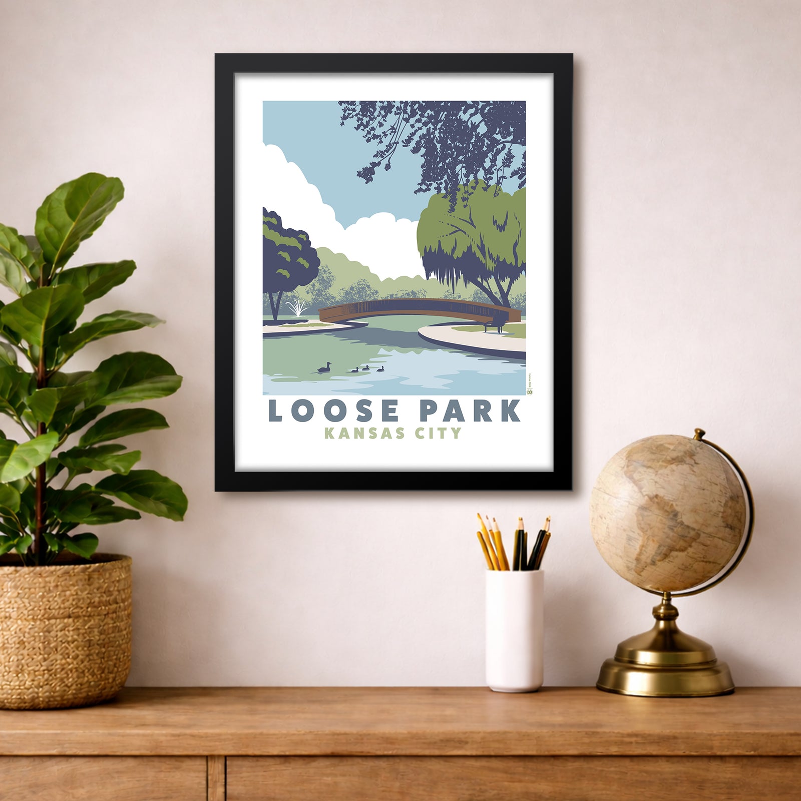Loose Park Print