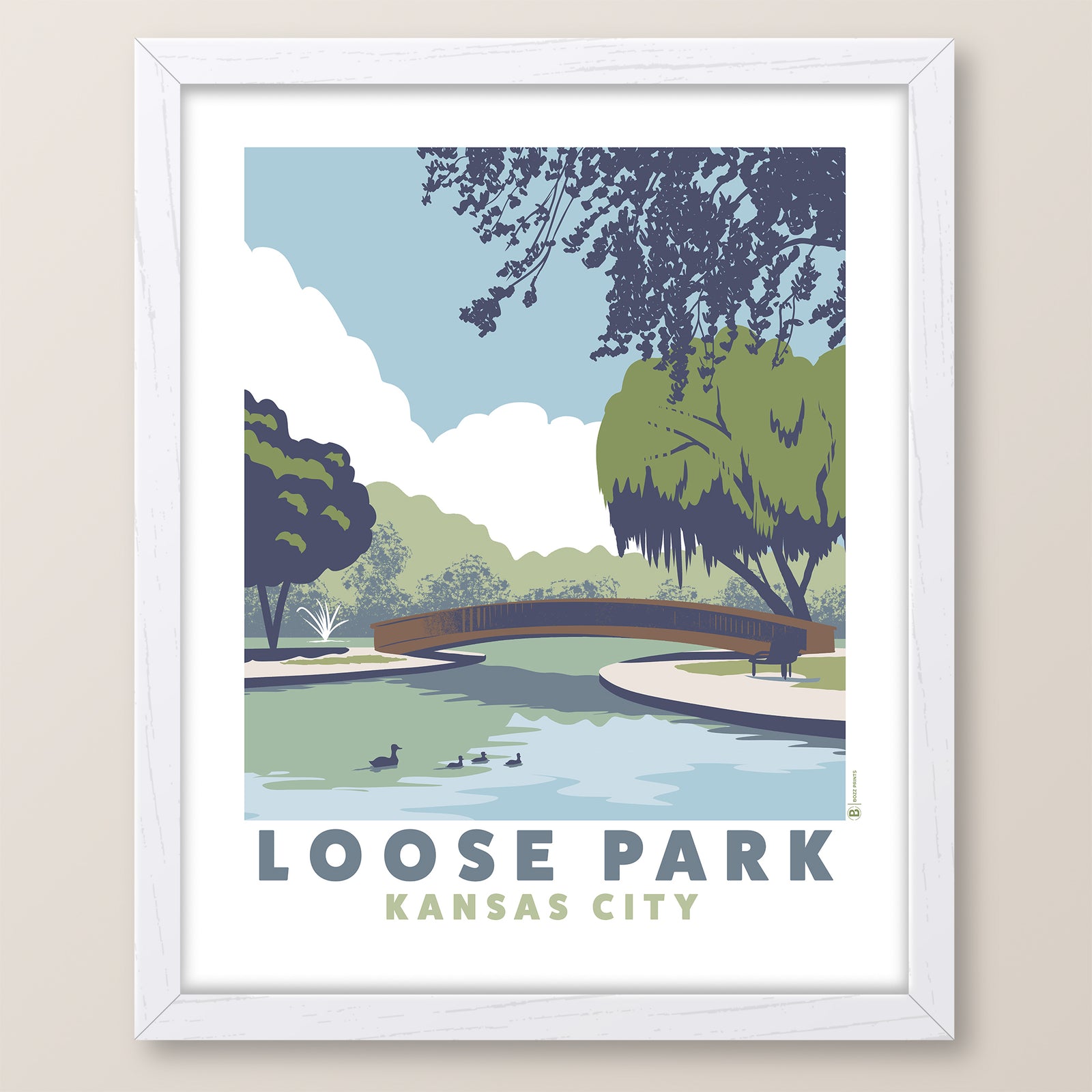 Loose Park Print