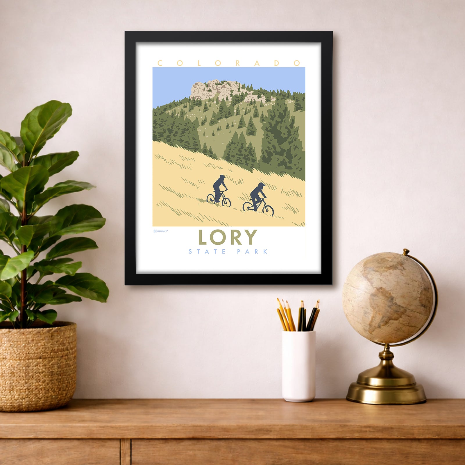 Lory - Colorado State Park Print