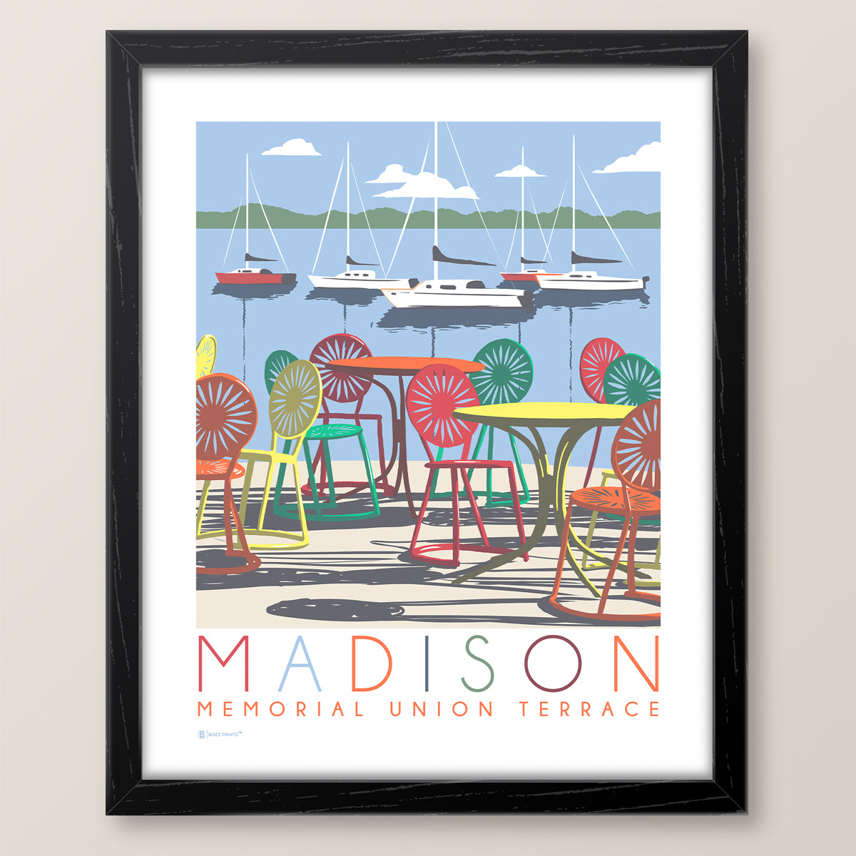 Madison Memorial Union Terrace Print