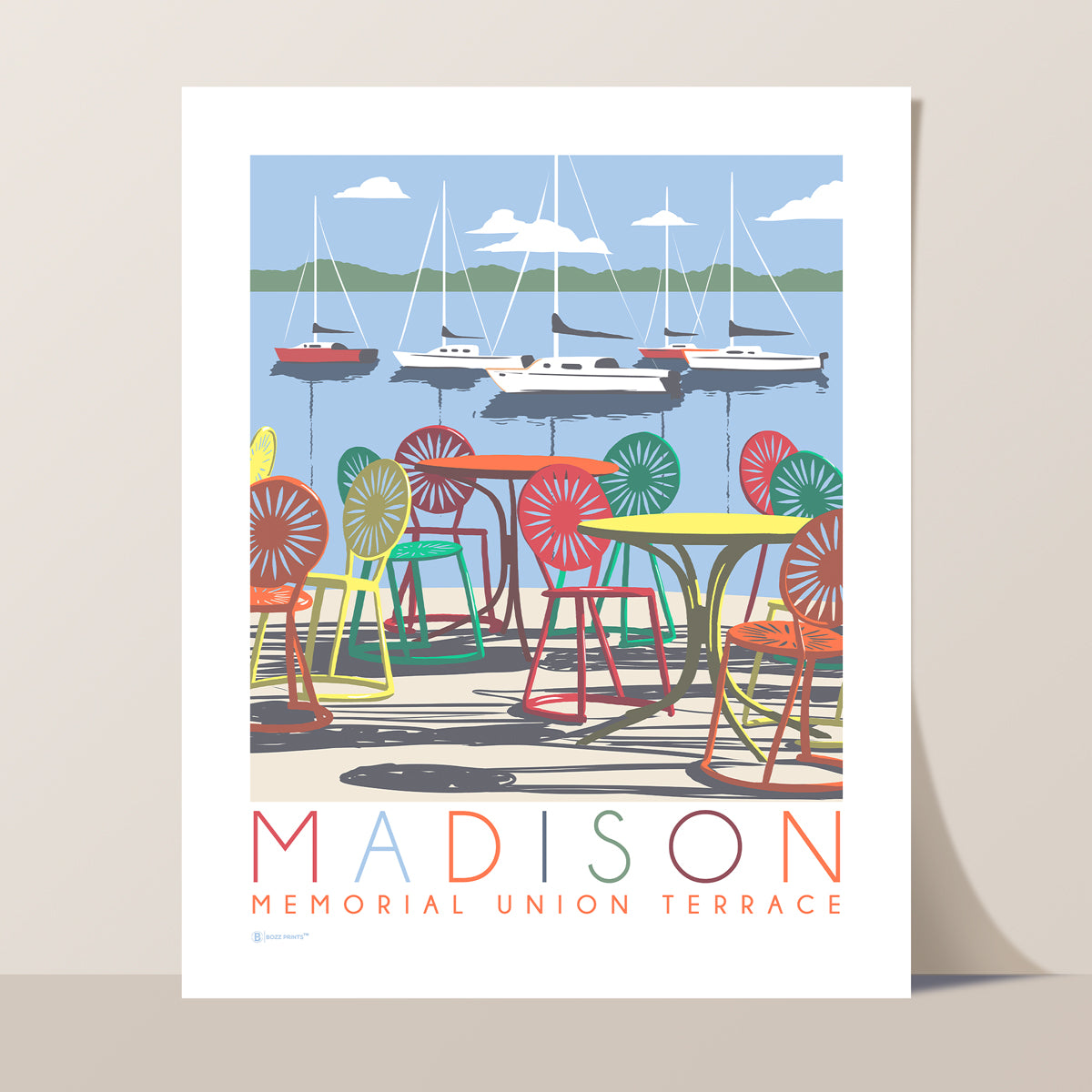 Madison Memorial Union Terrace Print