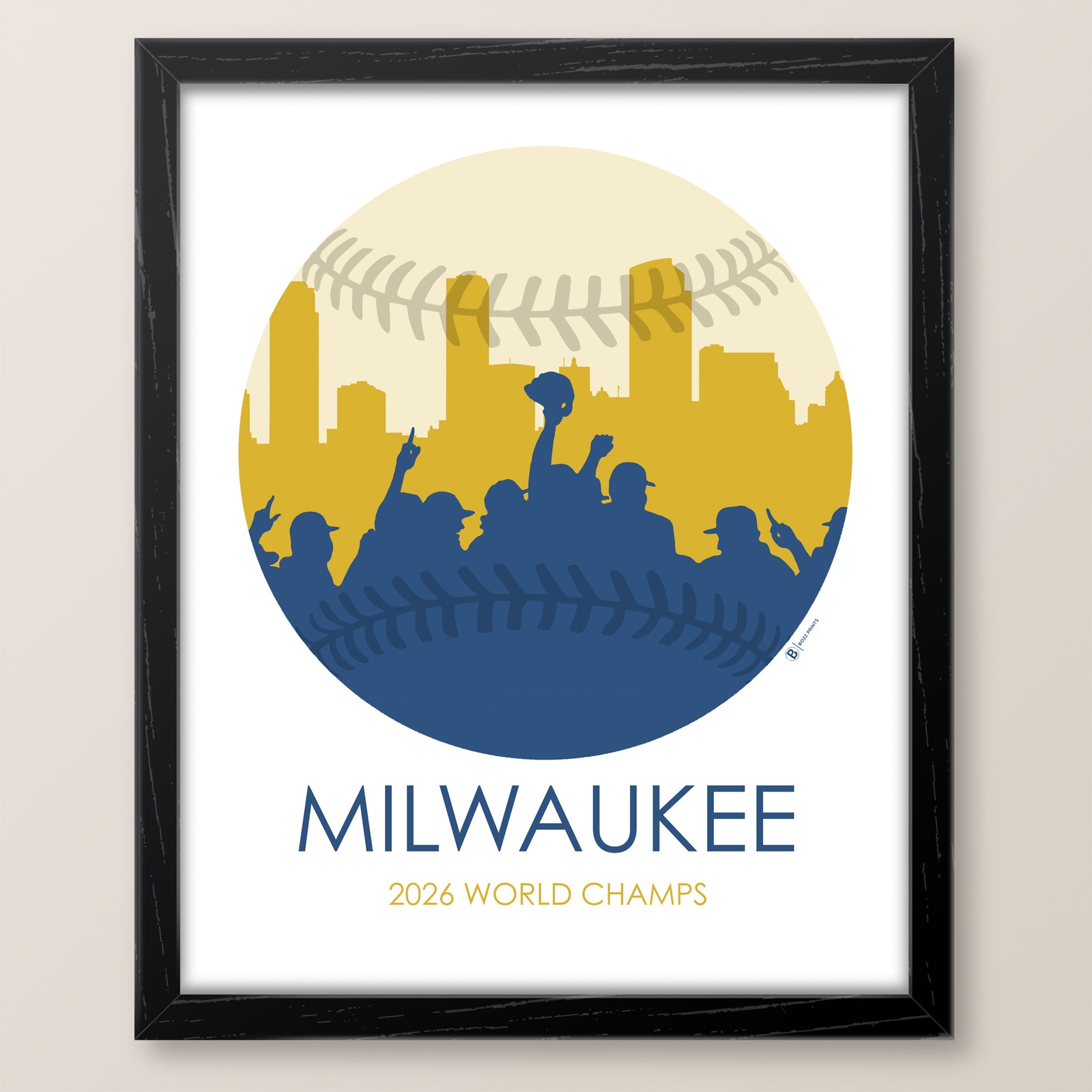 Milwaukee World Champs Print