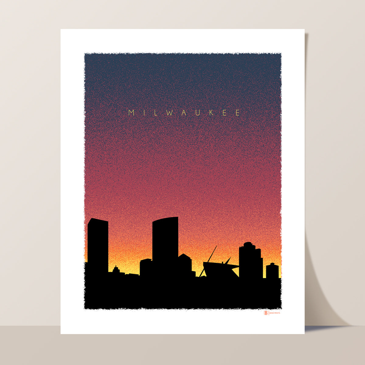 Milwaukee Dusk Print