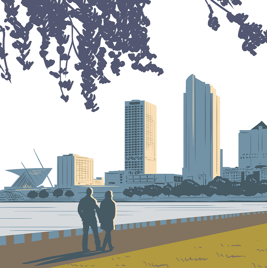 Milwaukee Lakefront Print