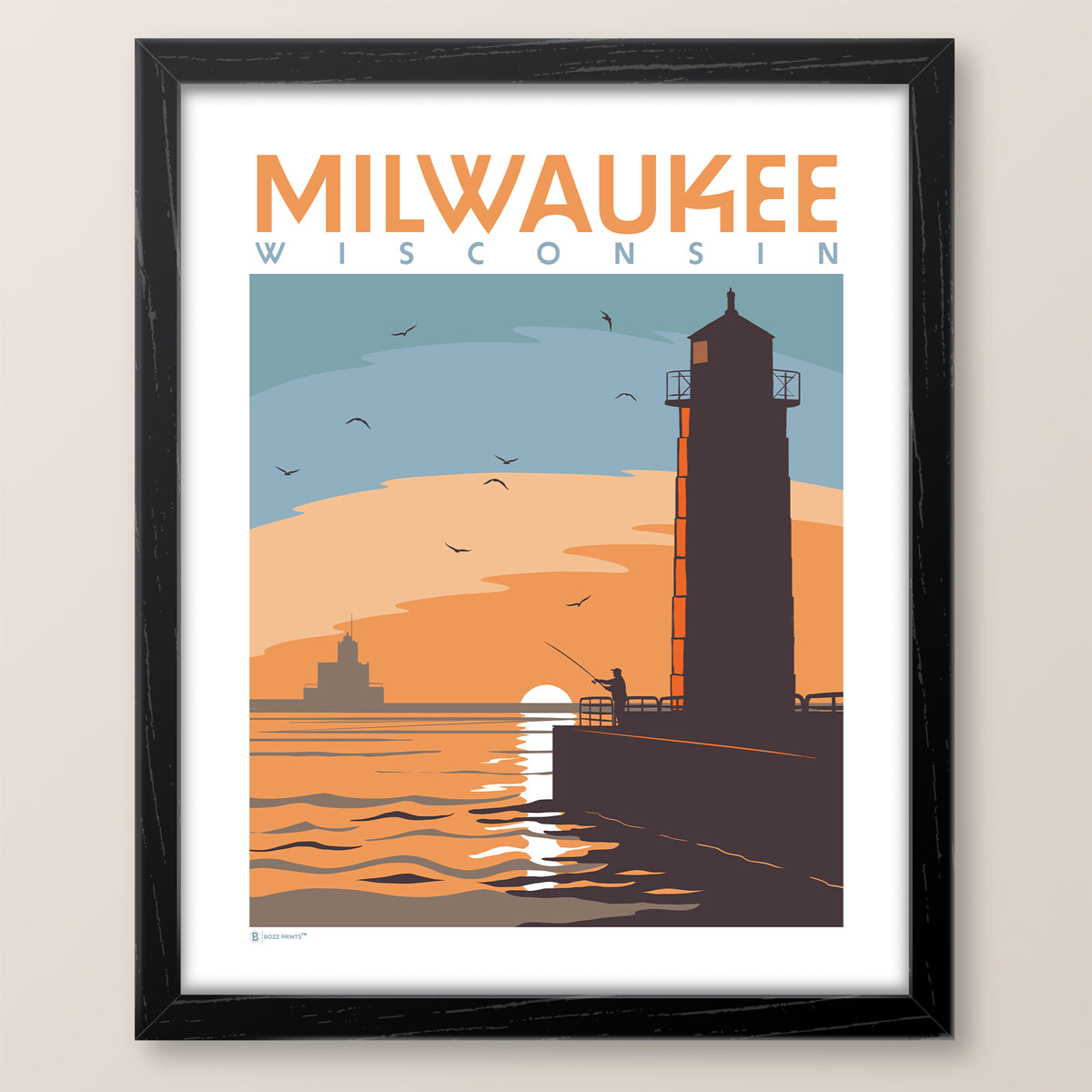 Milwaukee Pierhead Lighthouse Print
