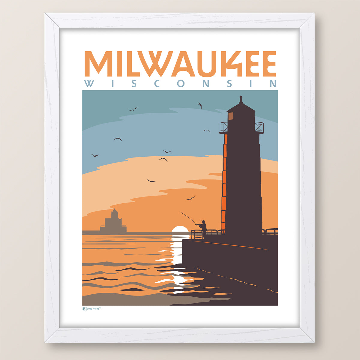 Milwaukee Pierhead Lighthouse Print