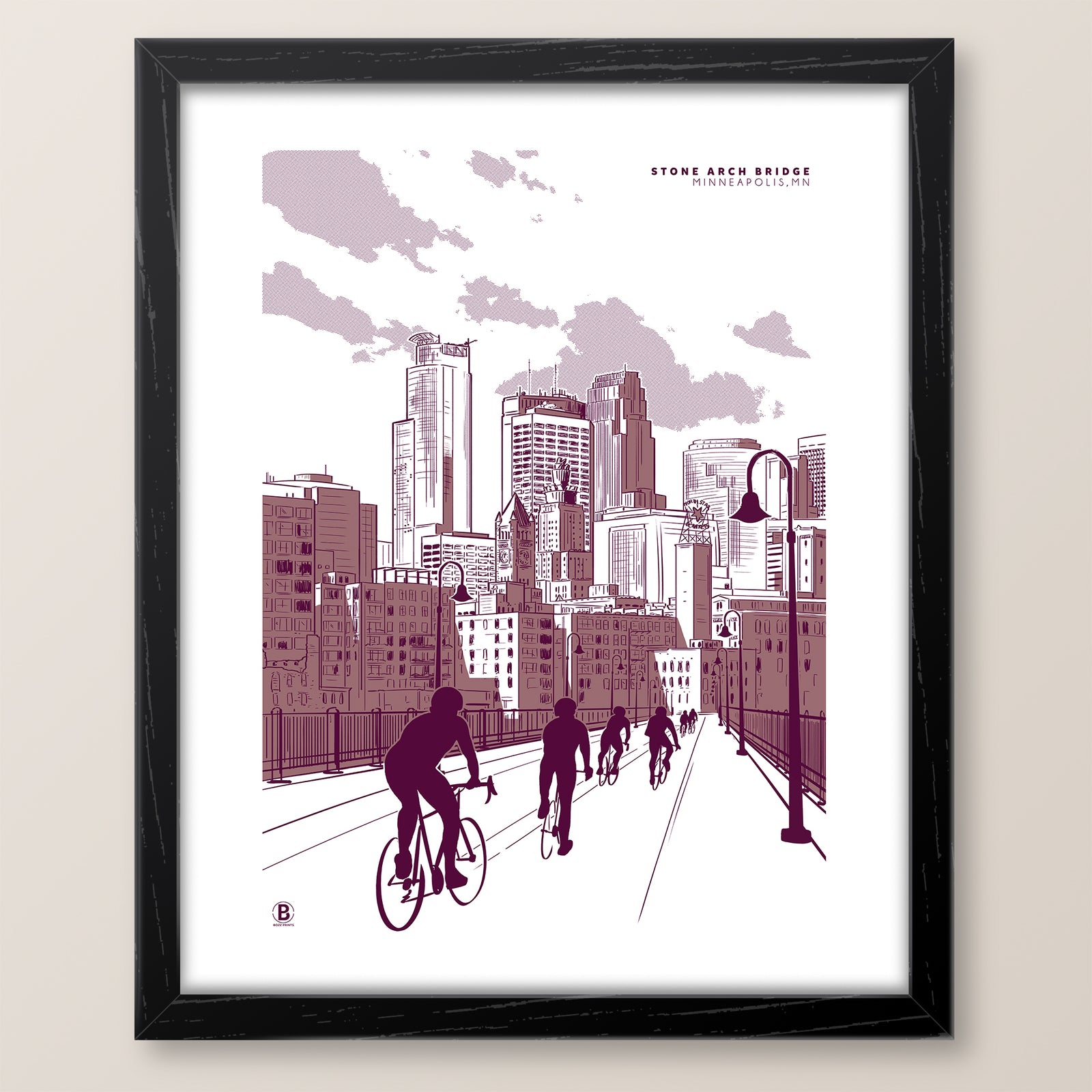 Minneapolis Stone Arch Bridge Print