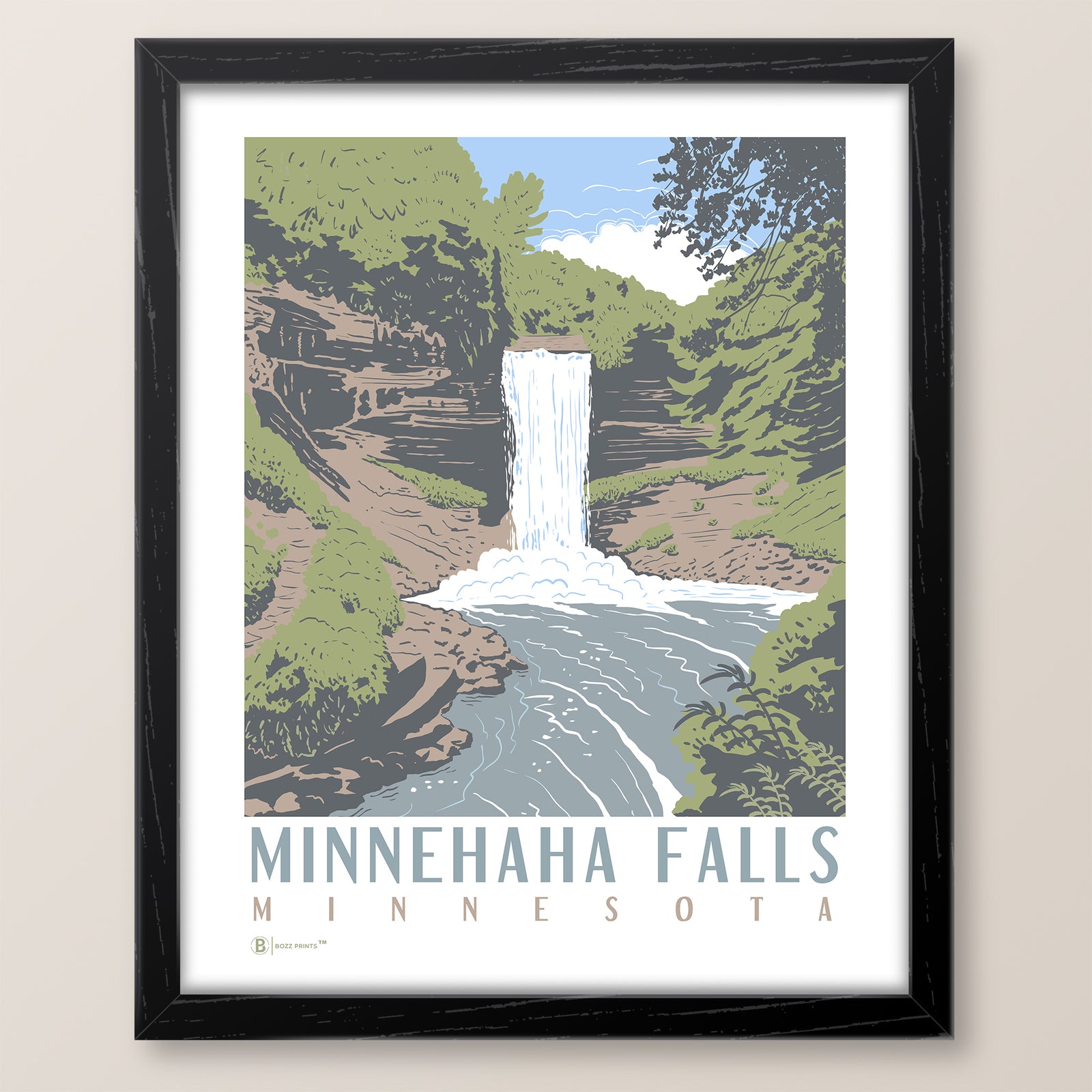 Minnehaha Falls Print