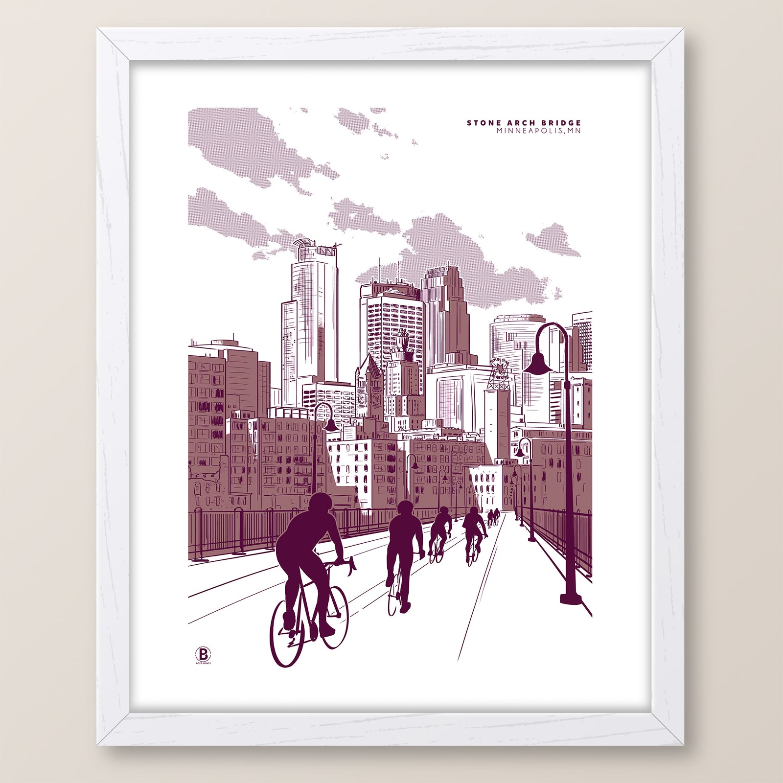 Minneapolis Stone Arch Bridge Print