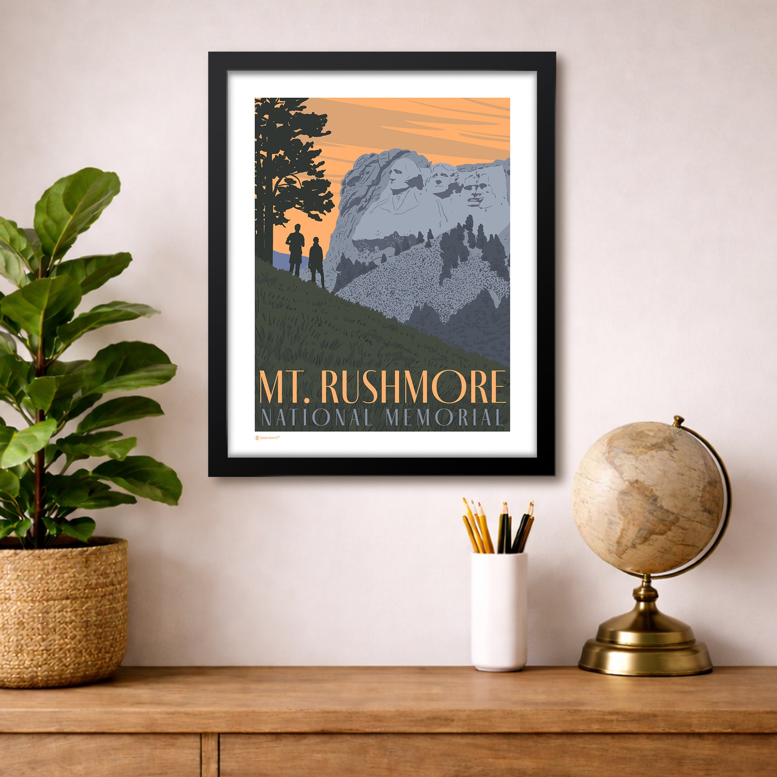 Mt. Rushmore National Memorial Print
