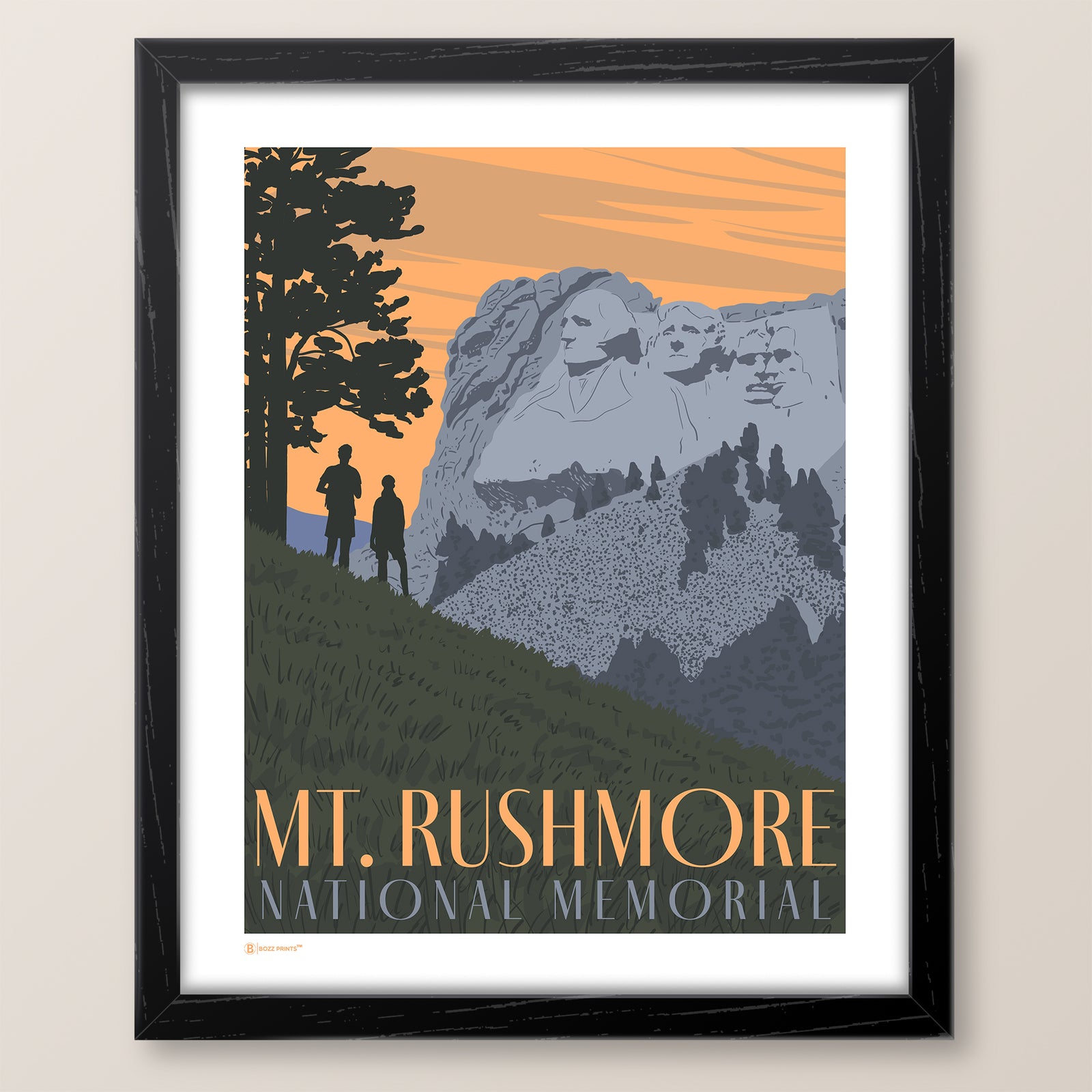 Mt. Rushmore National Memorial Print