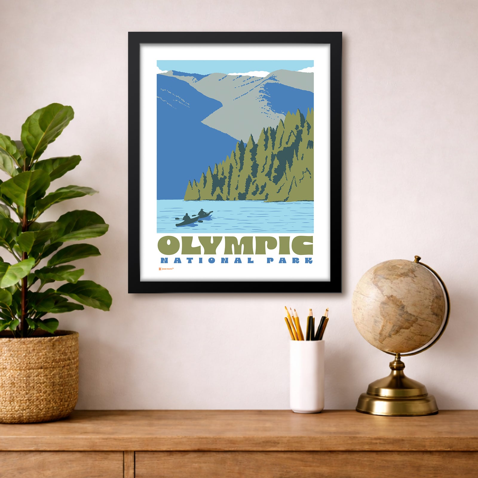 Olympic National Park Lake Crescent Print