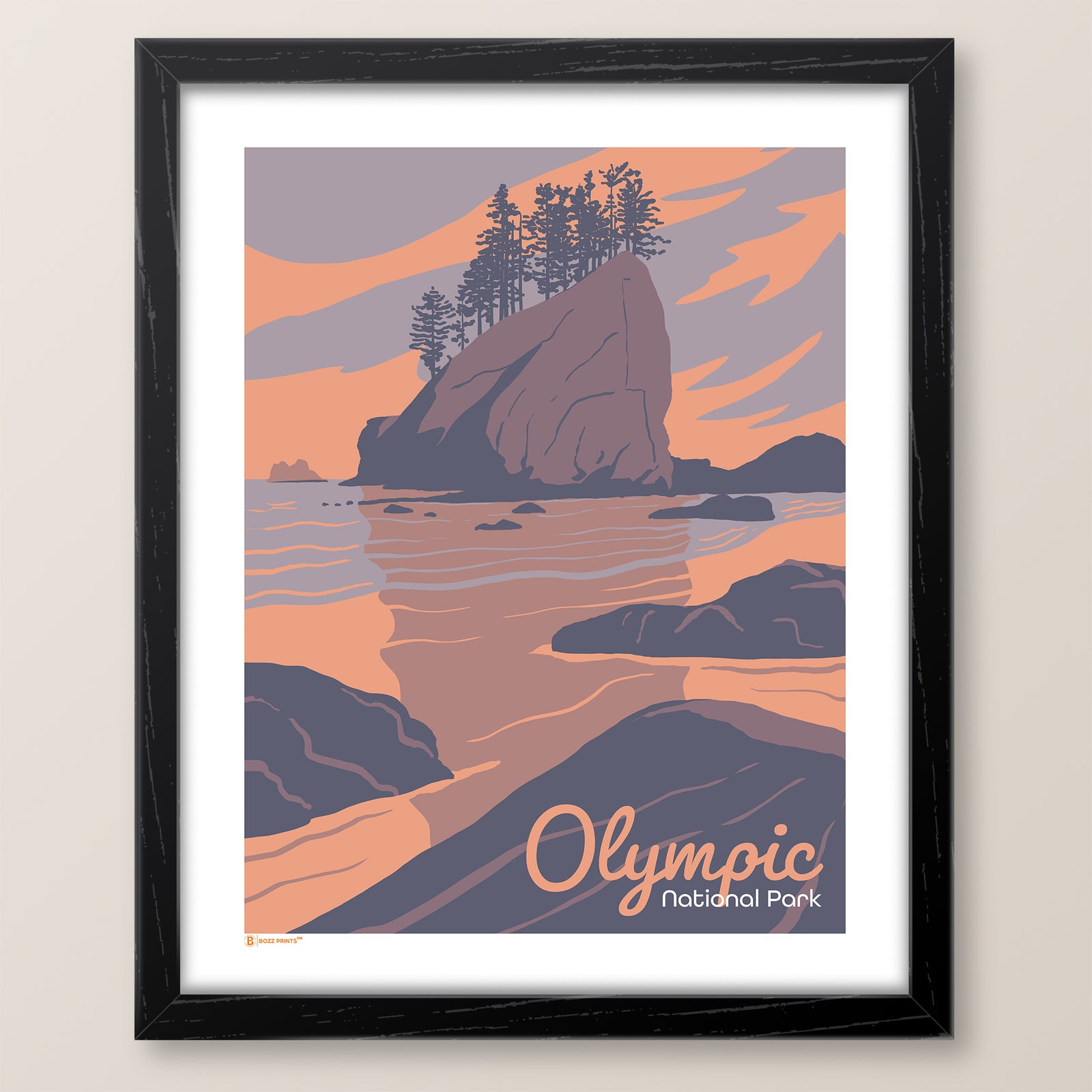 Olympic National Park Little James Island Print