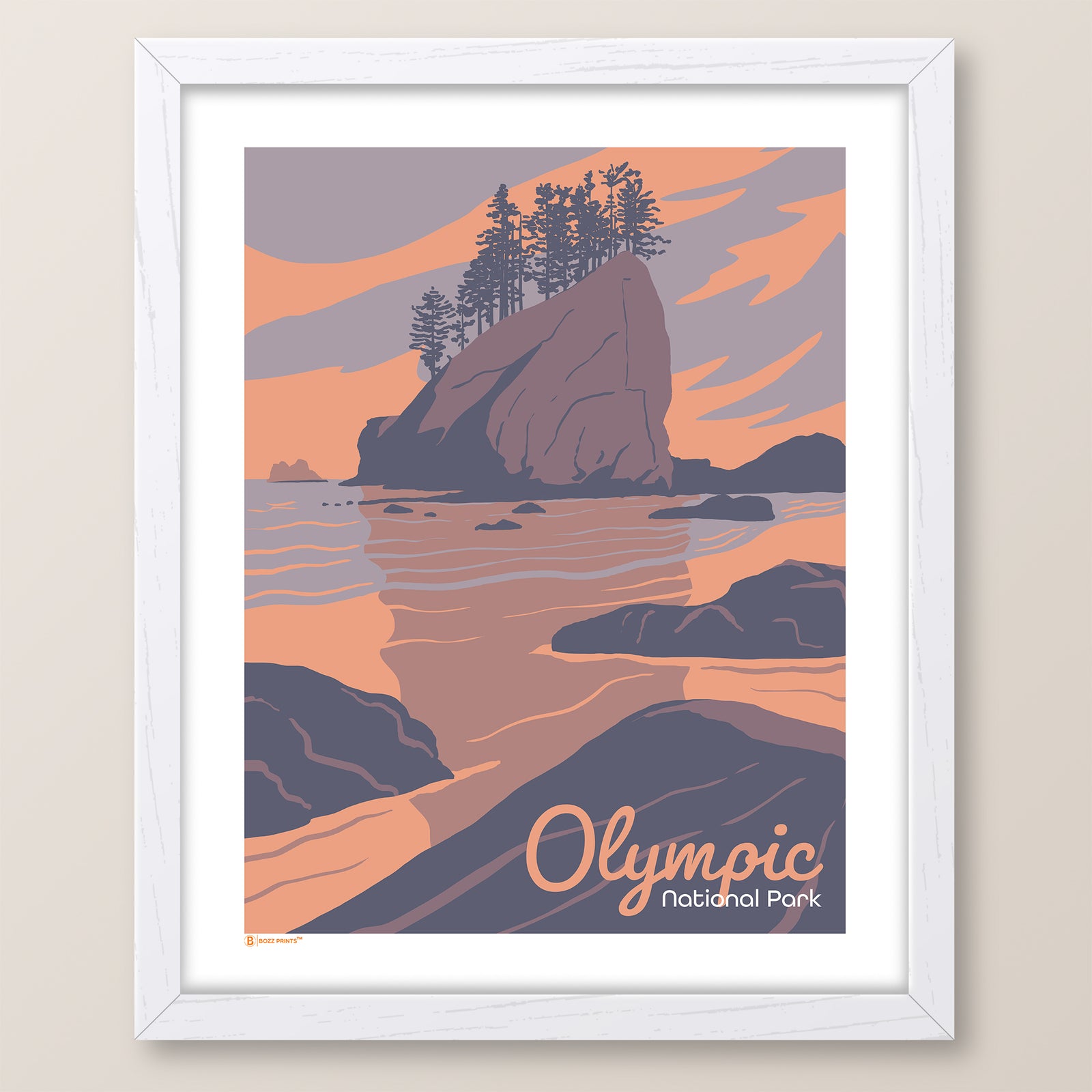 Olympic National Park Little James Island Print